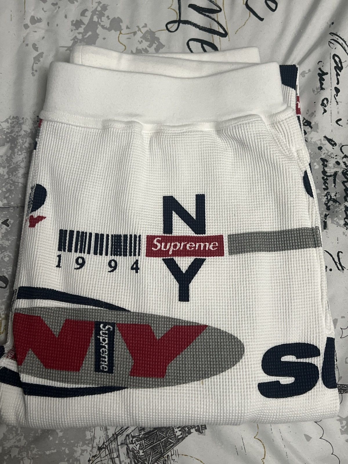 Supreme Supreme Sup NY Waffle Thermal Pant (FW18) Size US 28 / EU 44 - 4 Thumbnail