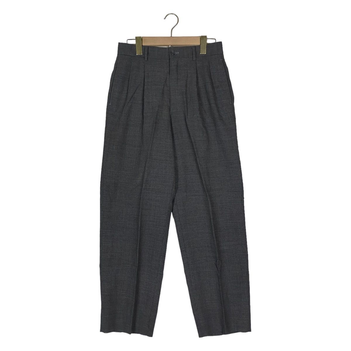 image of Vintage Yohji Yamamoto Signature A.a.r Durban Formal Wool in Grey, Men's (Size 29)
