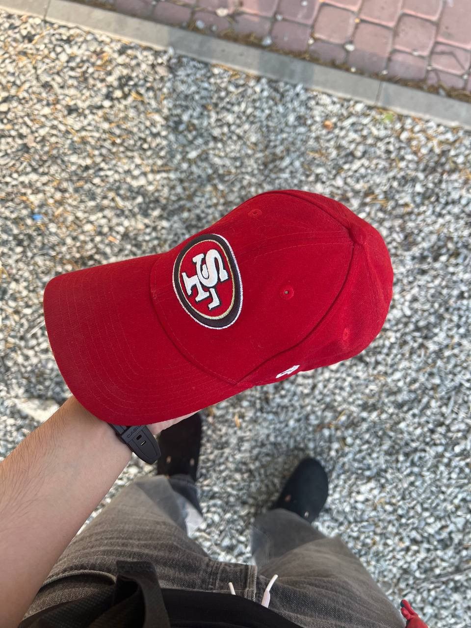 NFL × Vintage VERY RARE NEW ERA SAN FRANCISCO NFL RETRO CAP BLOKECORE 90s Size ONE SIZE - 4 Thumbnail