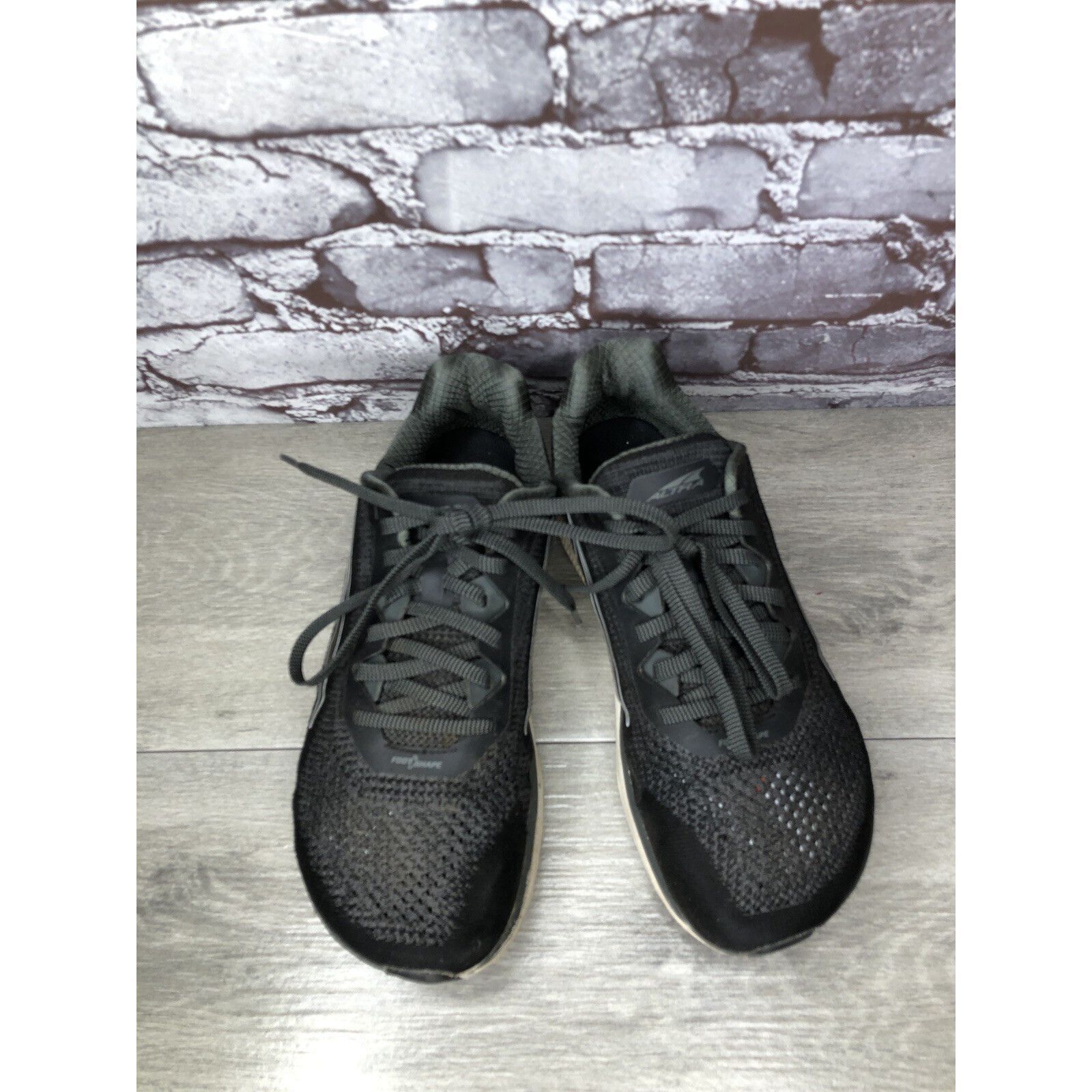 Altra Altra Torin 4 Black Fabric Athletic Gym Running Sneakers Men Size US 8.5 / EU 41-42 - 2 Thumbnail