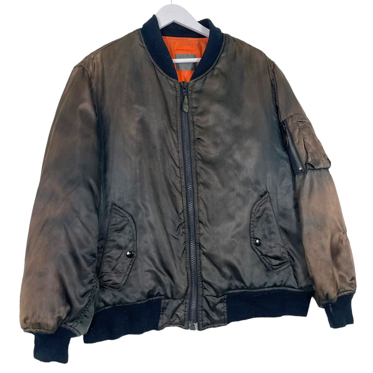 Gypsy × Japanese Brand 💥GYPSY JACK MA-1 SUNFADED BOMBER RIOT JACKET Size US L / EU 52-54 / 3 - 3 Thumbnail