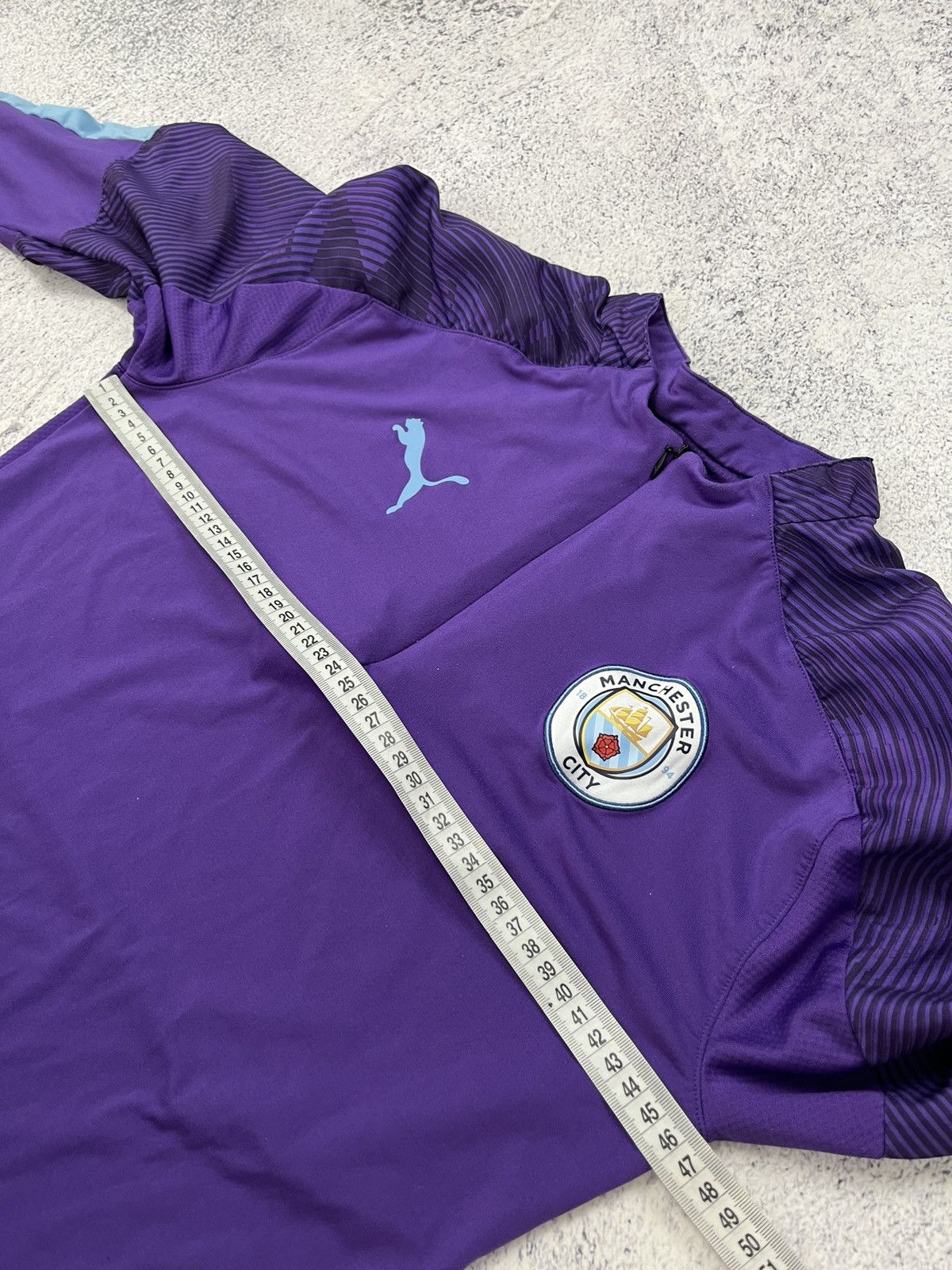 Puma Manchester City Puma Soccer Jersey Training Top Shirt Size US S / EU 44-46 / 1 - 9 Thumbnail