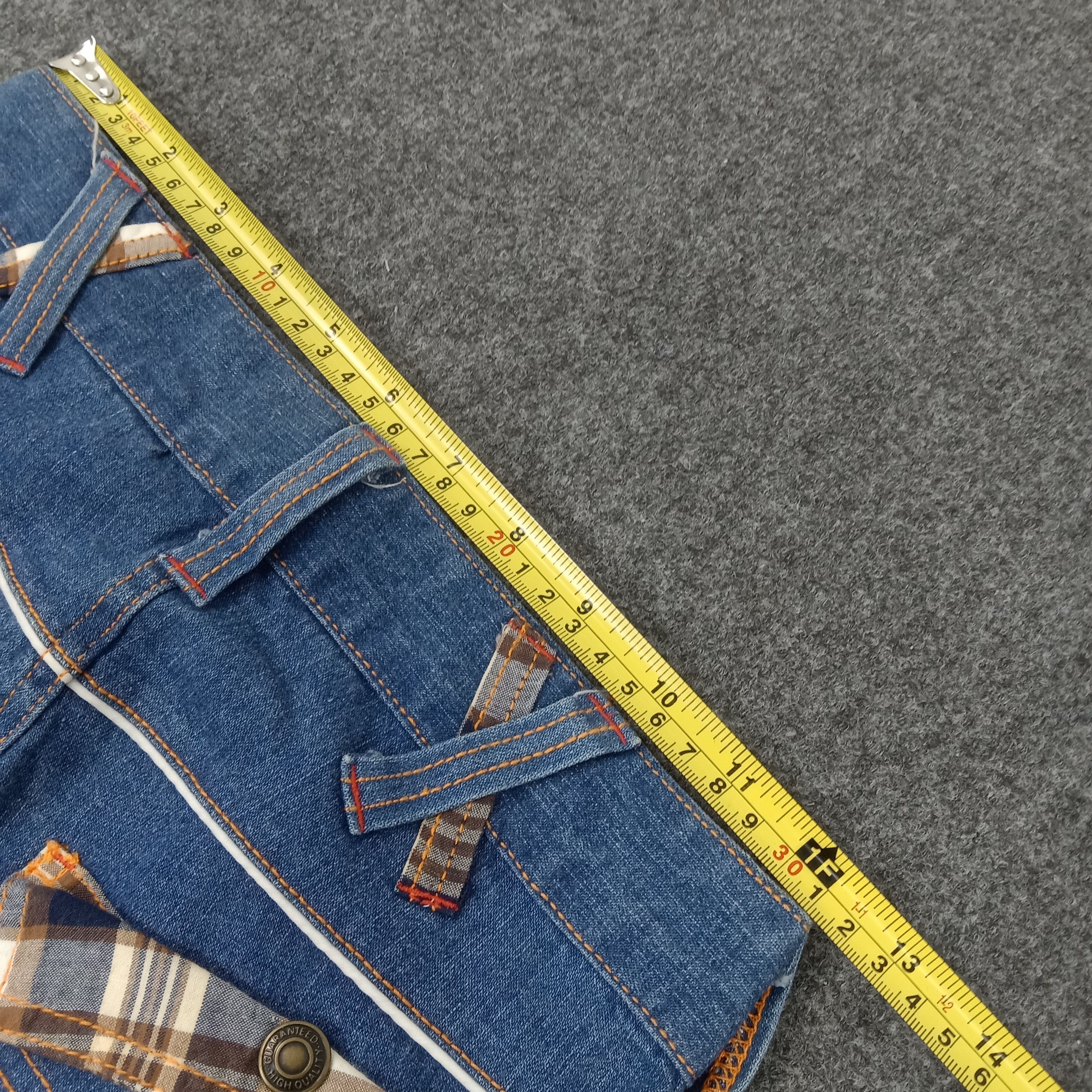 If Six Was Nine × Vintage Skulls XYZ Japanese Style Denim Jeans C217N12 Size US 26 / EU 42 - 7 Thumbnail