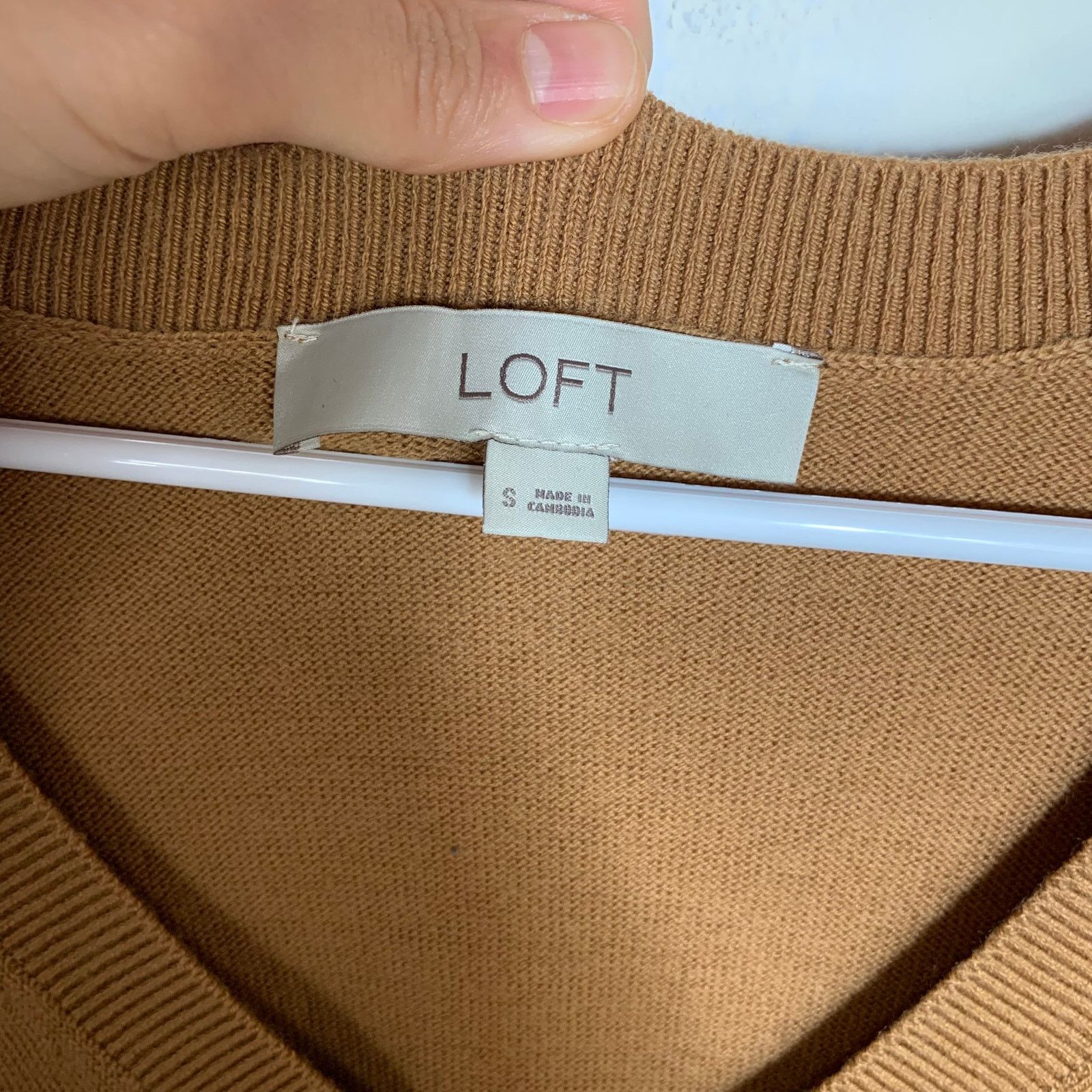 Loft LOFT Women's Long Sleeve V Neck Sweater Size S Size S / US 4 / IT 40 - 3 Thumbnail