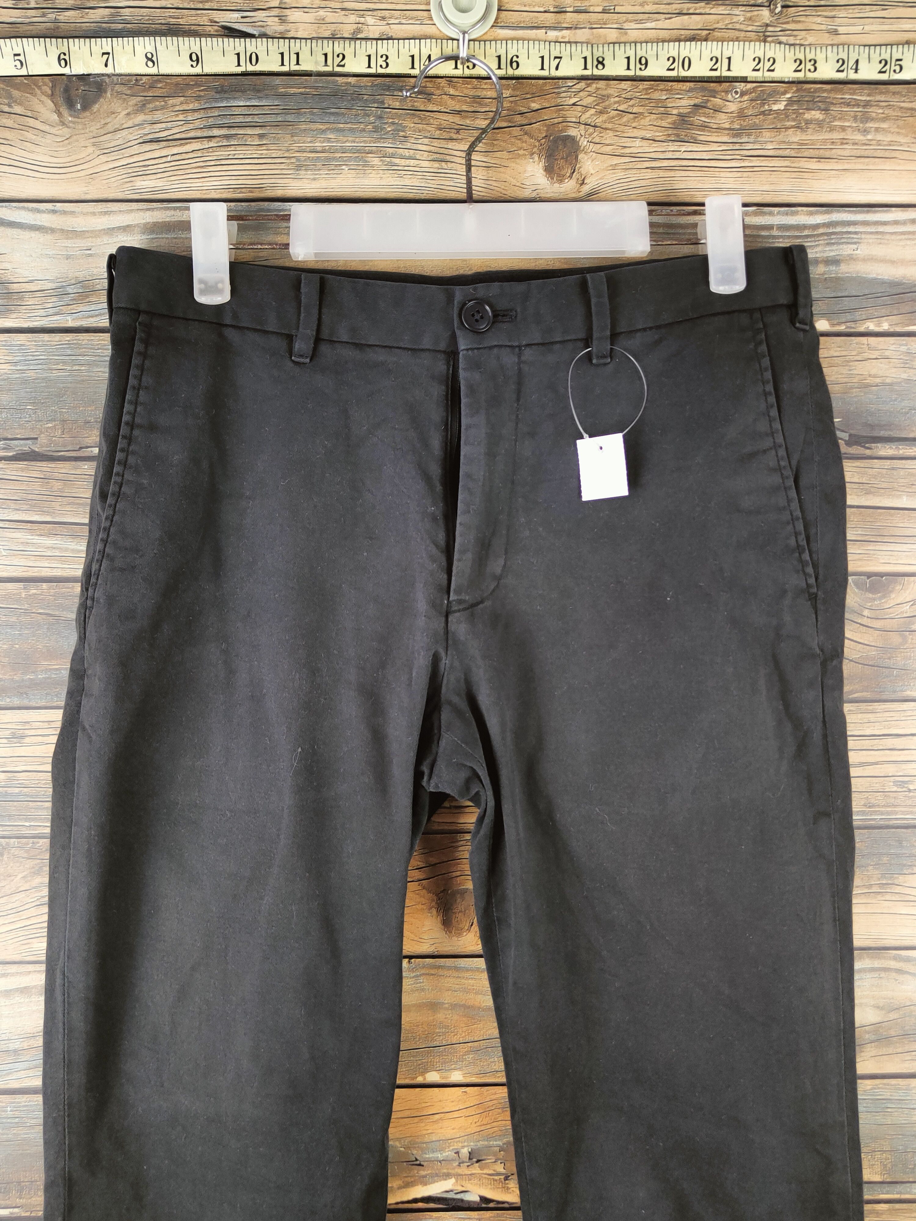 Japanese Brand DL Uniqlo Black Multipocket Casual Pants #46-319 Size US 30 / EU 46 - 2 Thumbnail