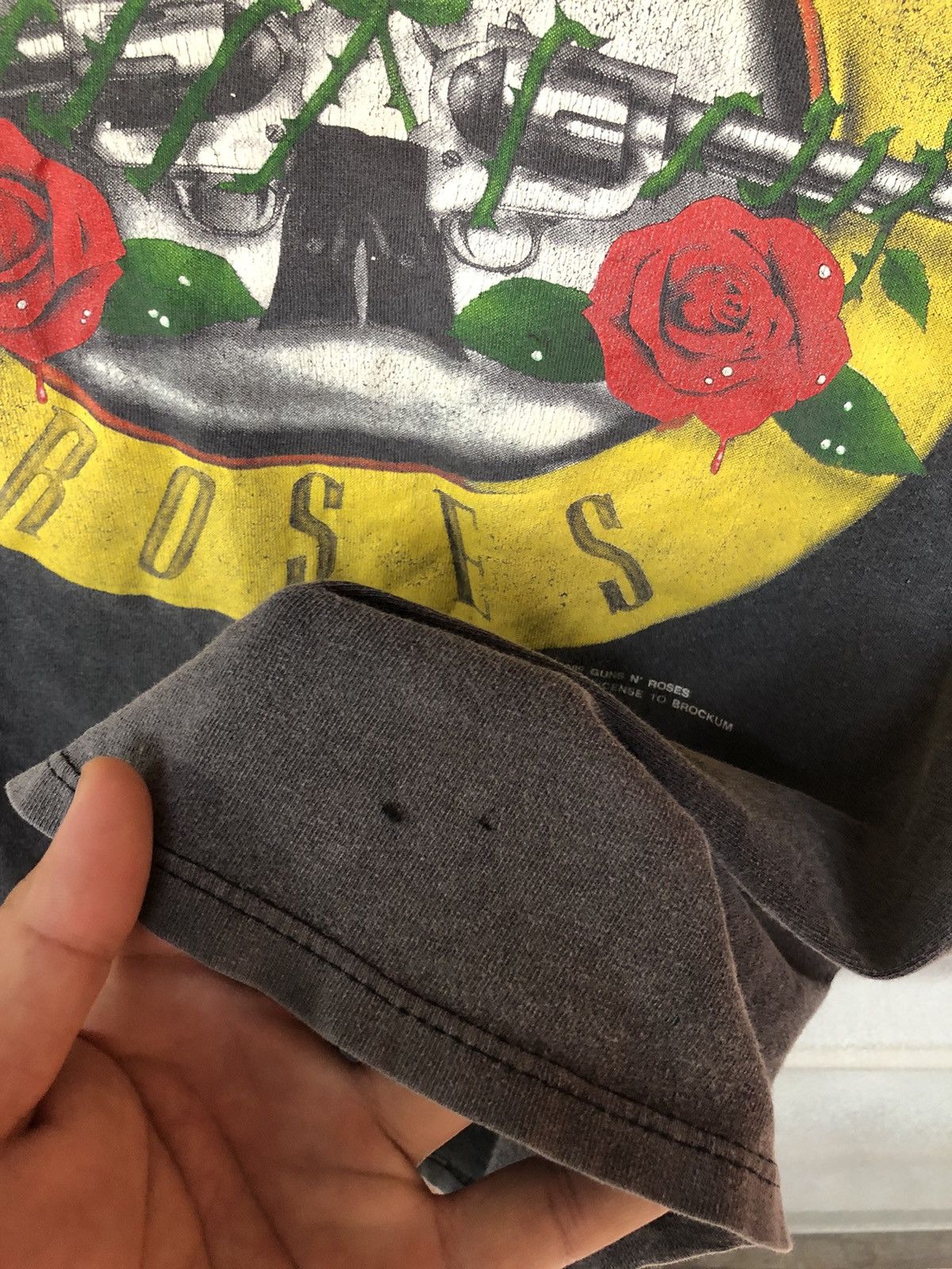 Band Tees Vintage 1989 Guns N Roses Was Here Shirt Tee Size US L / EU 52-54 / 3 - 9 Thumbnail
