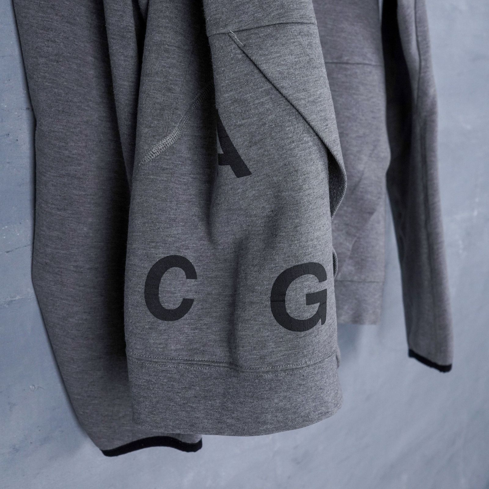 Nike ACG Nike acg lab ss18 gray crewneck relaxed fit logo sweatshirt Size US M / EU 48-50 / 2 - 5 Thumbnail