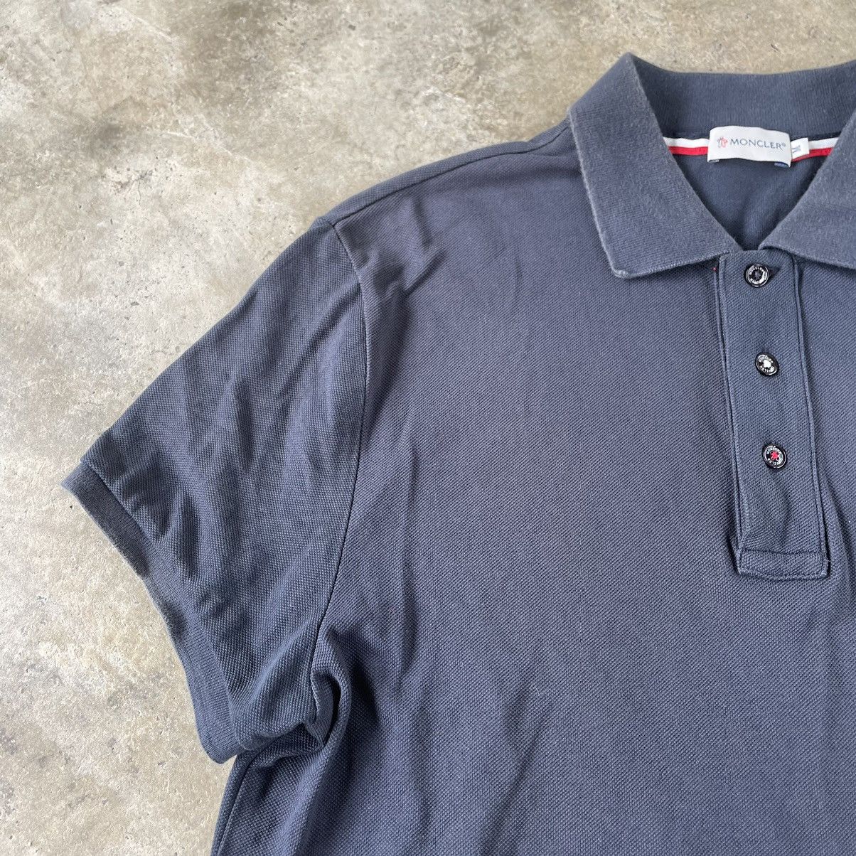 Moncler ❤️Authentic❤️Moncler Embroidered Small Mini Logo Polos Shirts Size US M / EU 48-50 / 2 - 5 Thumbnail