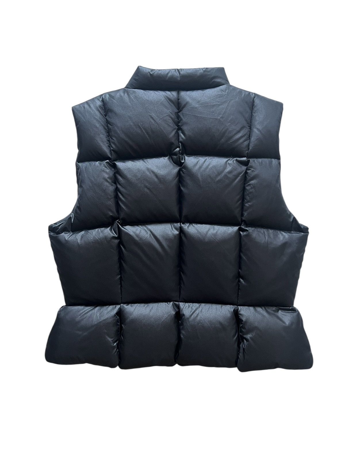 Yohji Yamamoto 1980s Workshop Yohji Yamamoto Feather Cropped Puffer Vest Size US XS / EU 42 / 0 - 5 Thumbnail