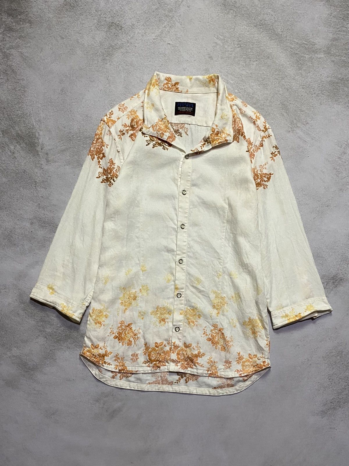 Nicole Club Nicole Club For Men Floral Shirts Size US M / EU 48-50 / 2 - 2 Thumbnail