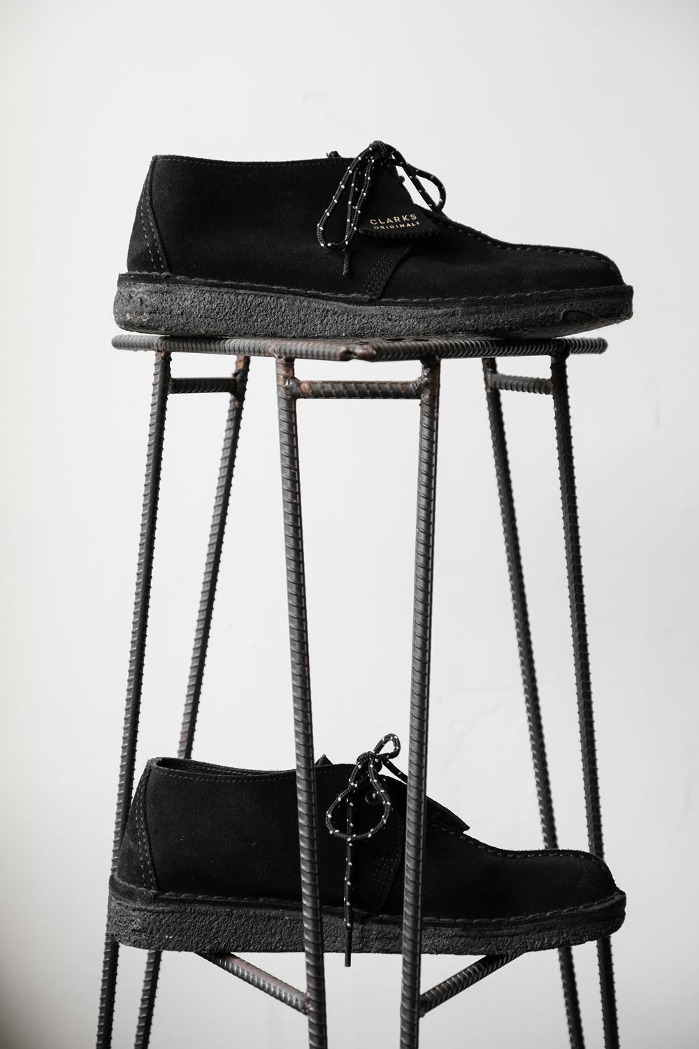 Clarks Clarks Desert Trek Boots Black Suede Size US 9.5 / EU 42-43 - 3 Thumbnail
