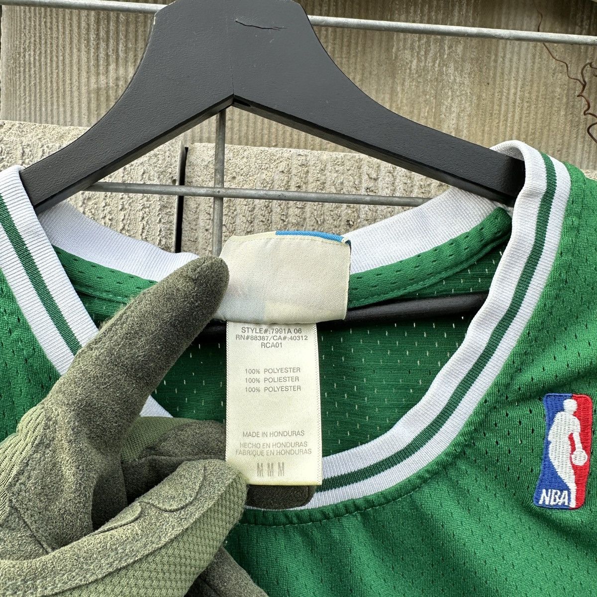 Vintage 80s Boston Celtics #33 Larry Bird NBA Jersey 1985 86