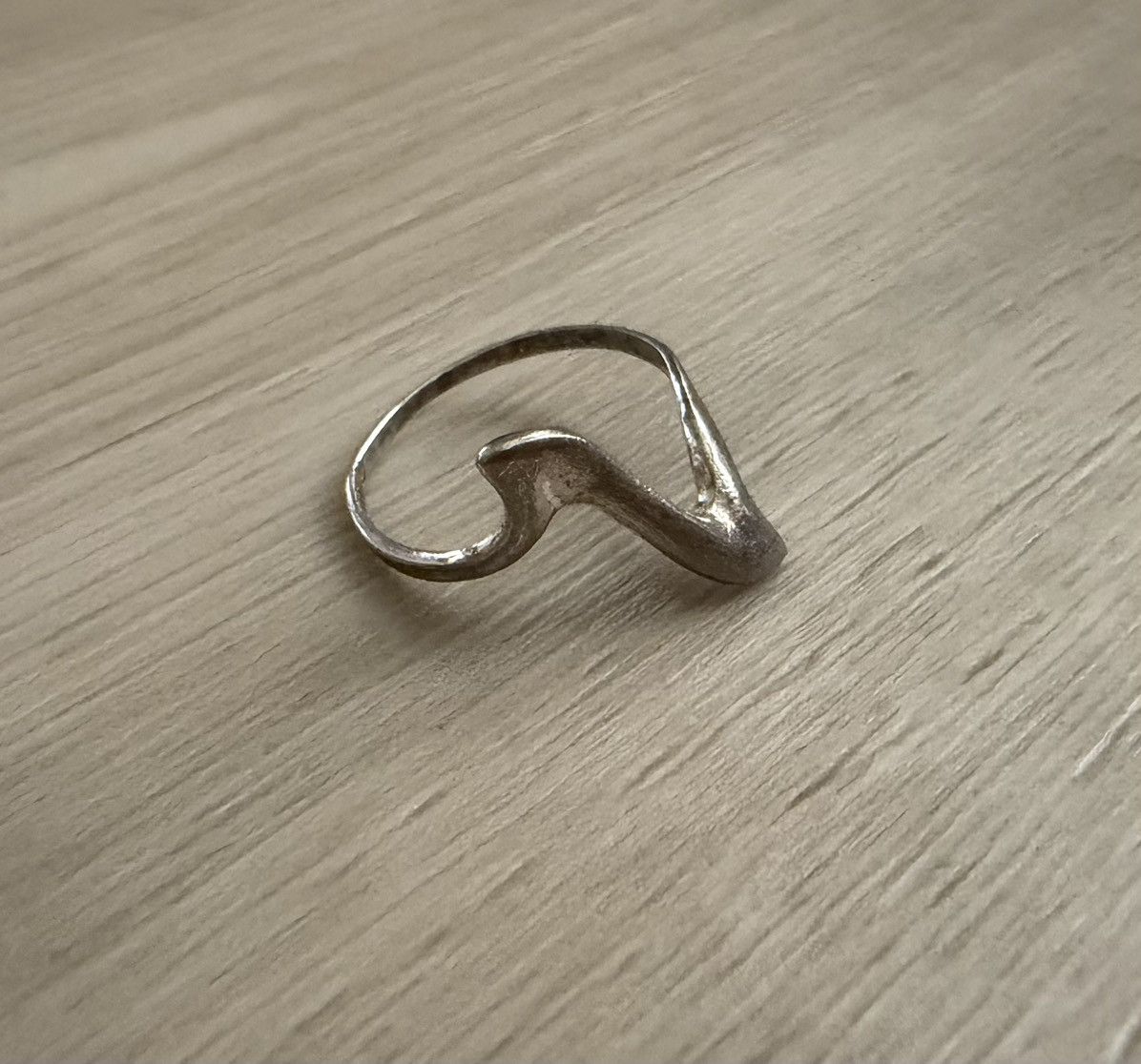 Vintage Vintage Silver 925 IBB Thailand Modernist Minimalist Sz 7.75 Size ONE SIZE - 2 Thumbnail