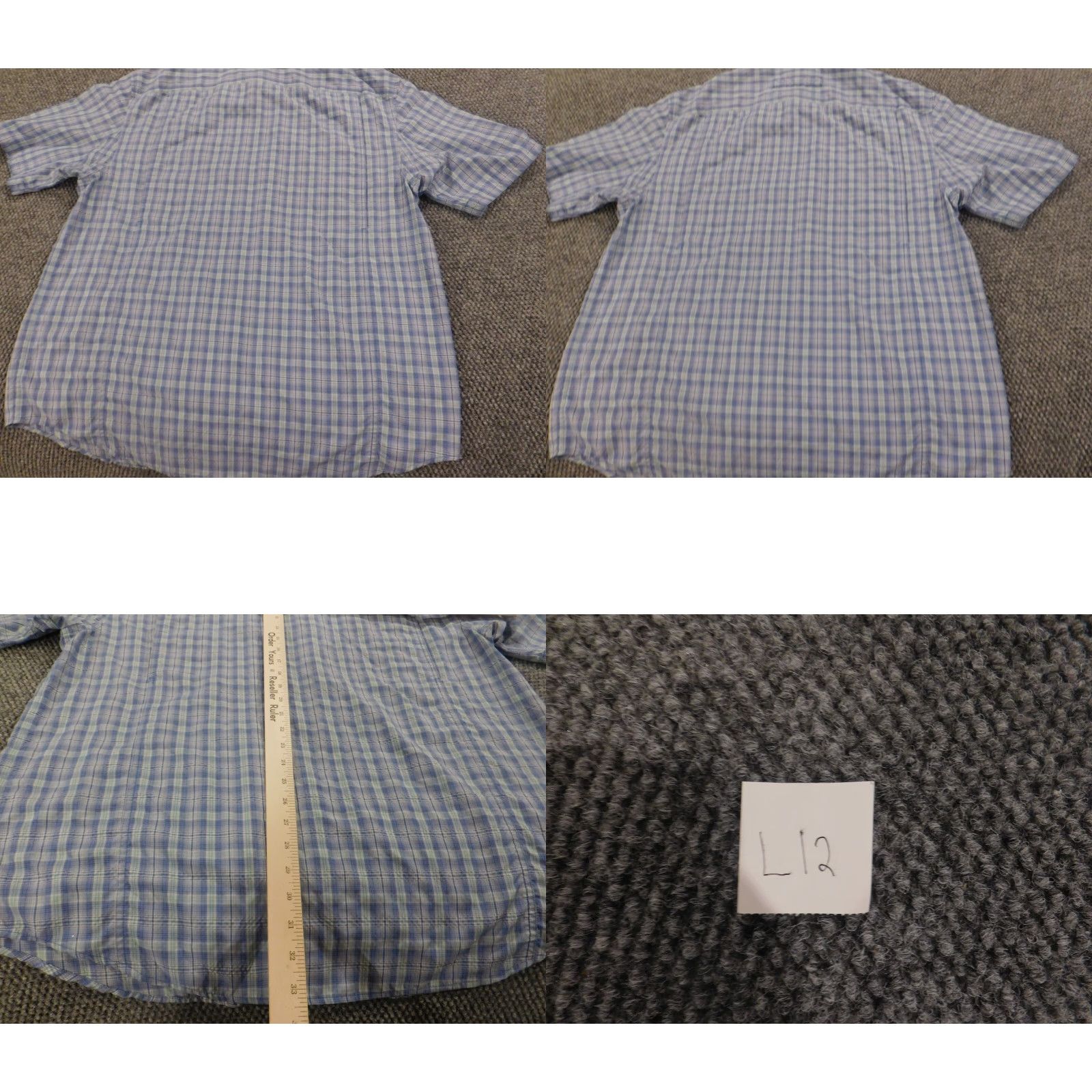 Duluth Trading Company **Duluth Trading Company Mens Blue Plaid Button-Down Shirt Large** User: Duluth Trading Company Mens Blue Plaid Button-Down Shirt Large Size US L / EU 52-54 / 3 - 8 Thumbnail