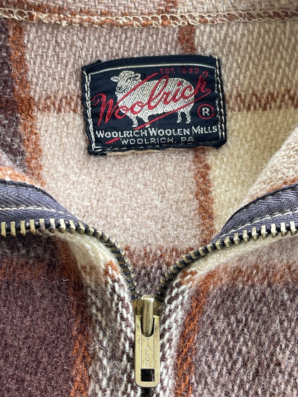 Woolrich Woolen Mills RARE!!! Vintage 40s Woolrich Wool Tartan Jacket Size US S / EU 44-46 / 1 - 12 Thumbnail