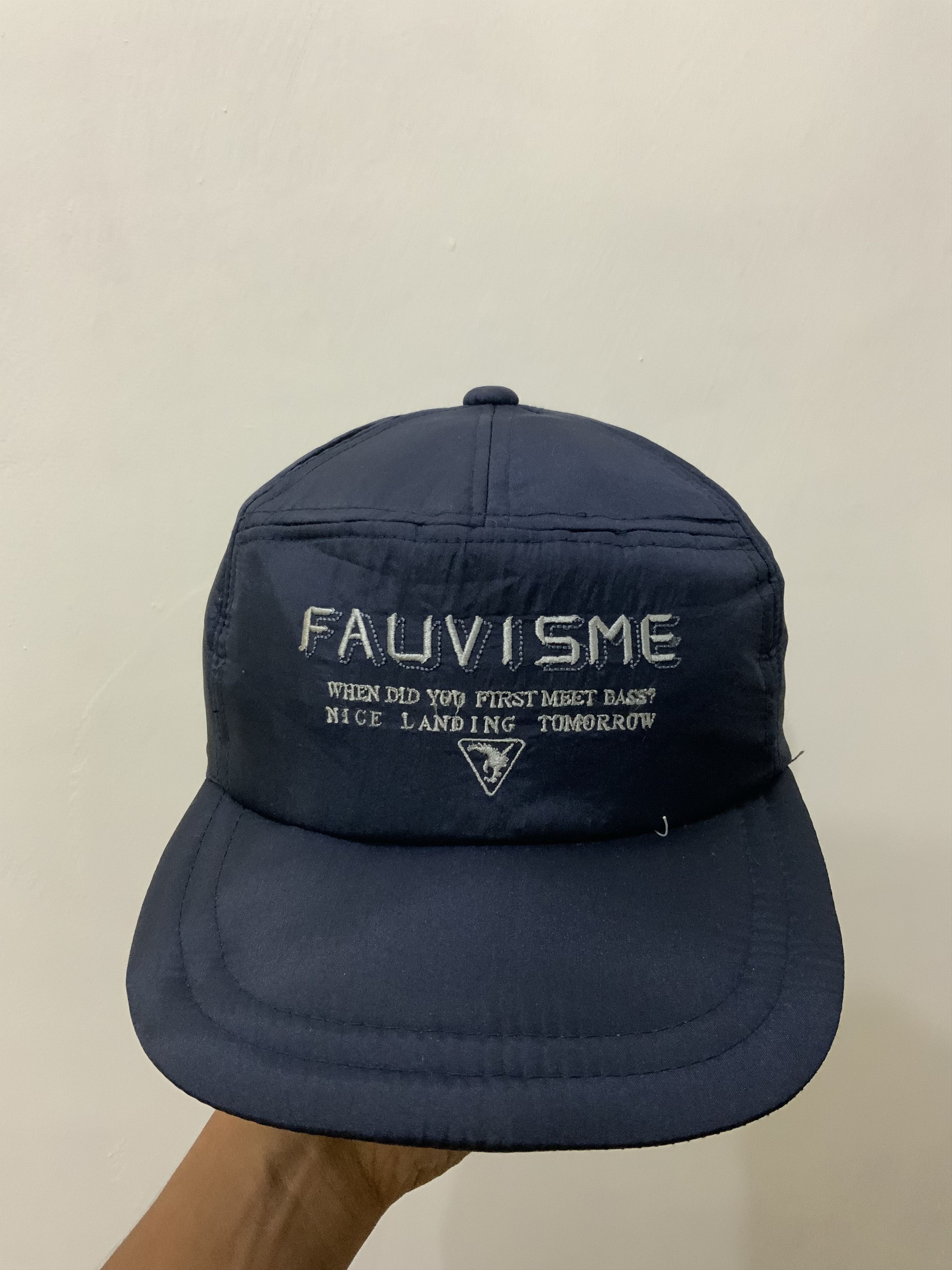 Japanese Brand Fauvisme Indigo Ski Hat Size ONE SIZE - 9 Thumbnail
