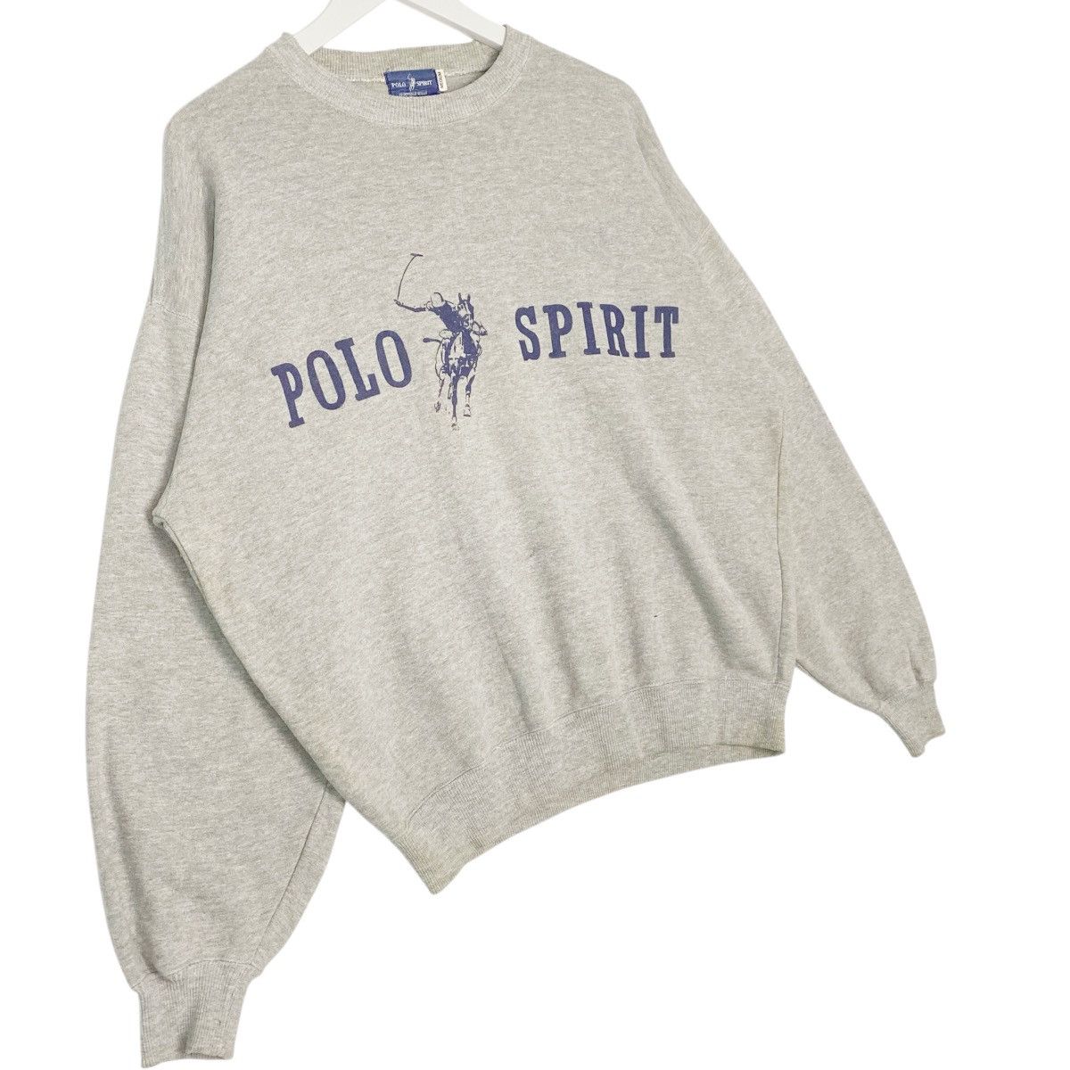 Other Vintage Polo Ralph Lauren Small Pony Sweatshirt CrewneckGray Size US M / EU 48-50 / 2 - 4 Thumbnail