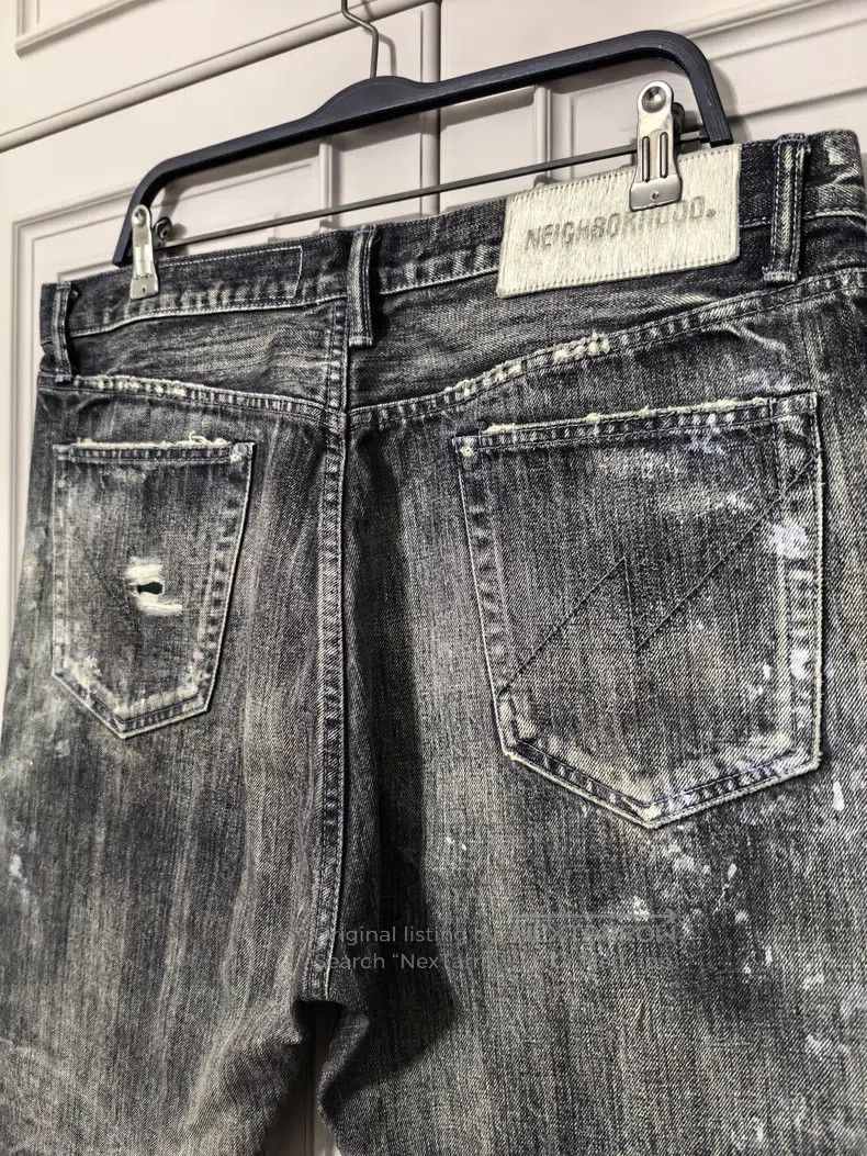 Neighborhood Neighborhood size XL Bull King Denim Jeans Size US 27 - 3 Thumbnail