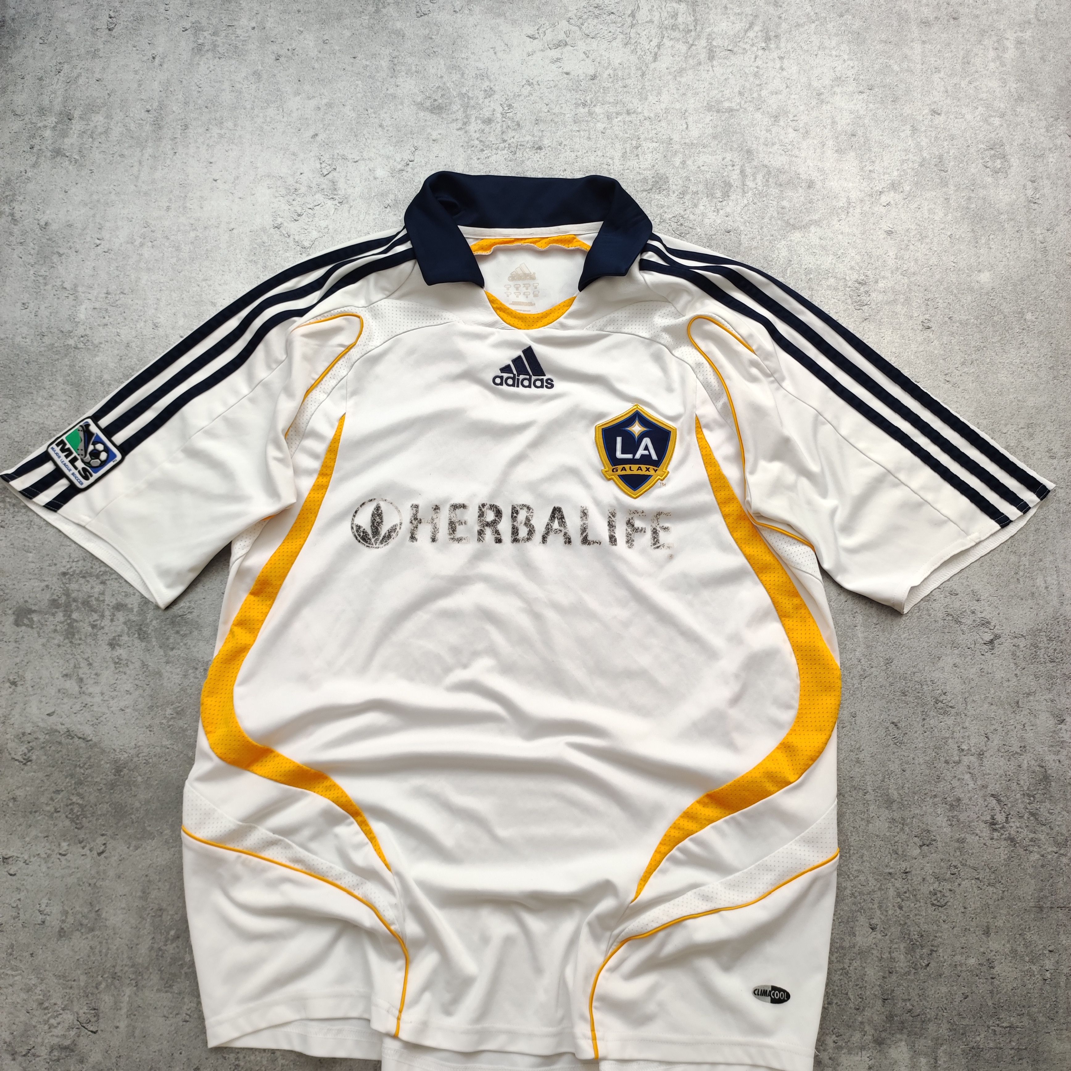 Vintage Vintage RARE 2007 Adidas x LA Galaxy #23 Beckham Jersey Size US M / EU 48-50 / 2 - 3 Thumbnail