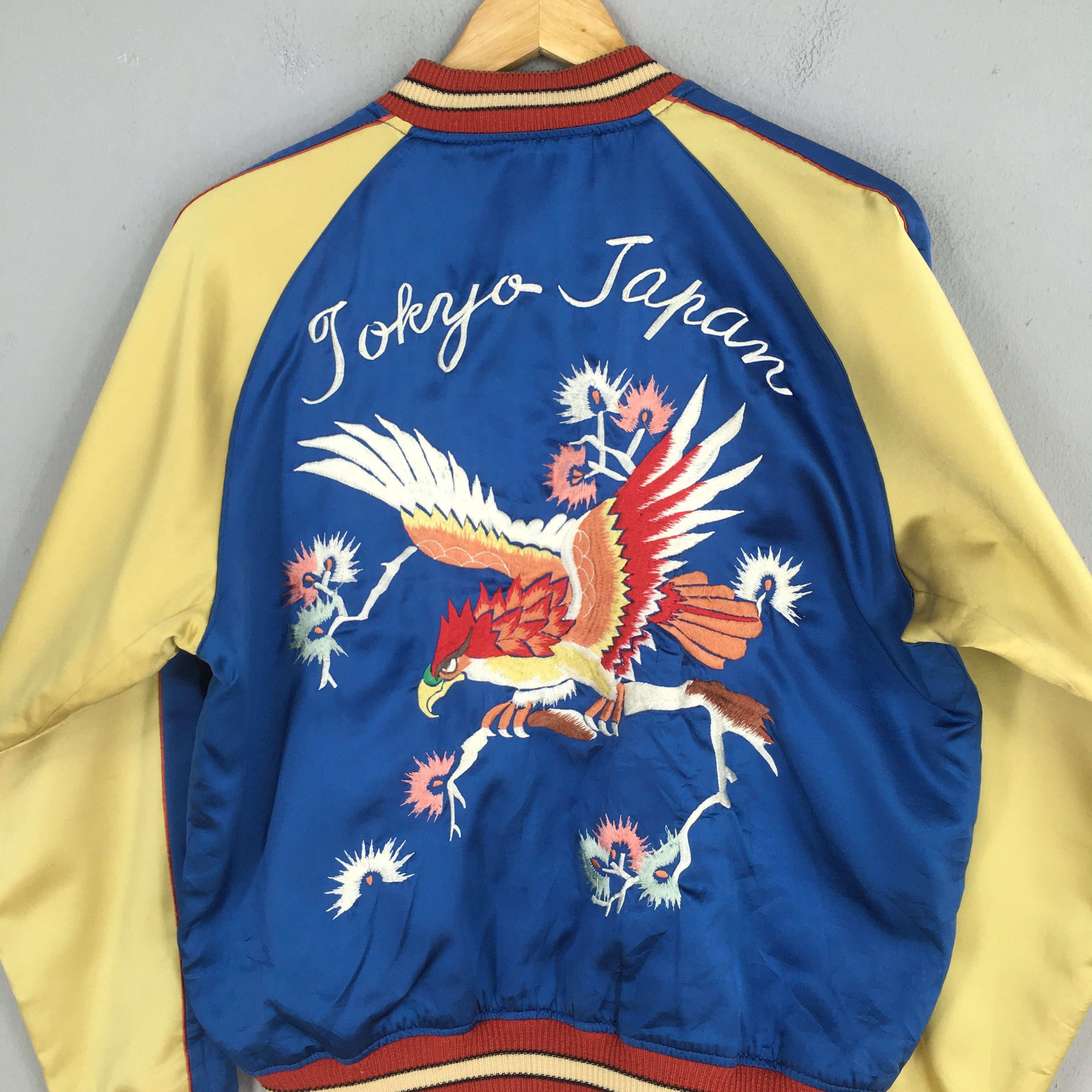 Japanese Brand Vintage Sukajan Japan Phoenix Eagle Tailor Toyo Ent Jacket M Size US M / EU 48-50 / 2 - 6 Thumbnail