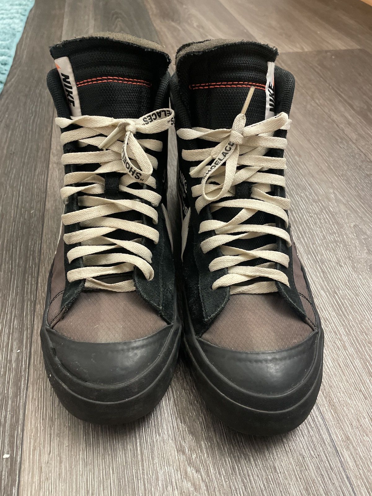 Nike × Off-White Nike off white blazer grim reaper Size US 11 / EU 44 - 6 Thumbnail