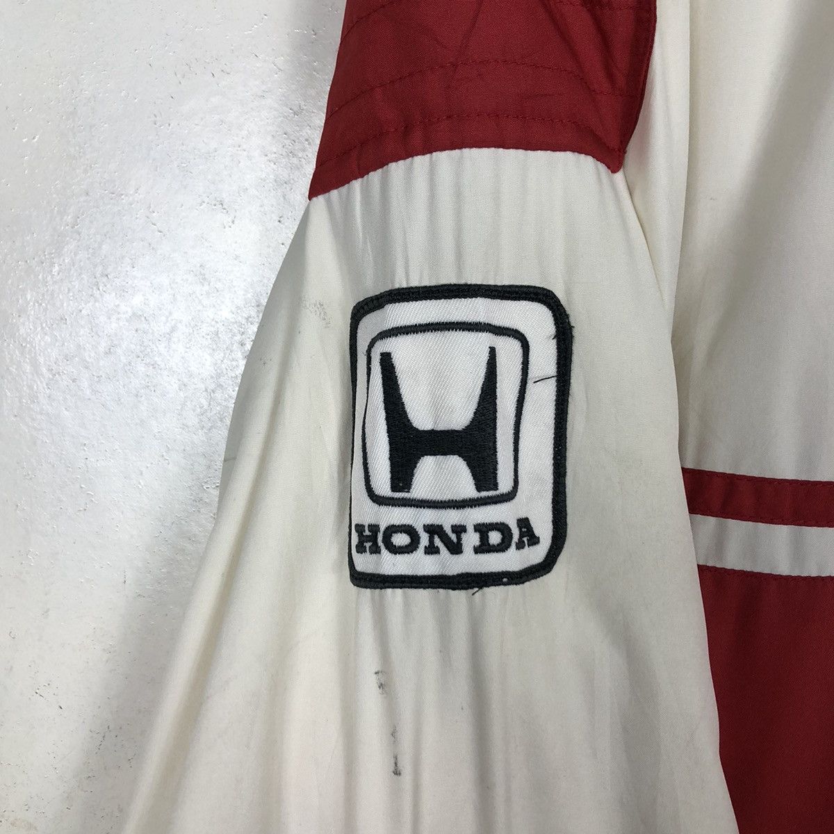 Honda × Vintage 📌Vintage Bomber Jacket Honda Racing Big Logo Spell Out Size US M / EU 48-50 / 2 - 20 Thumbnail