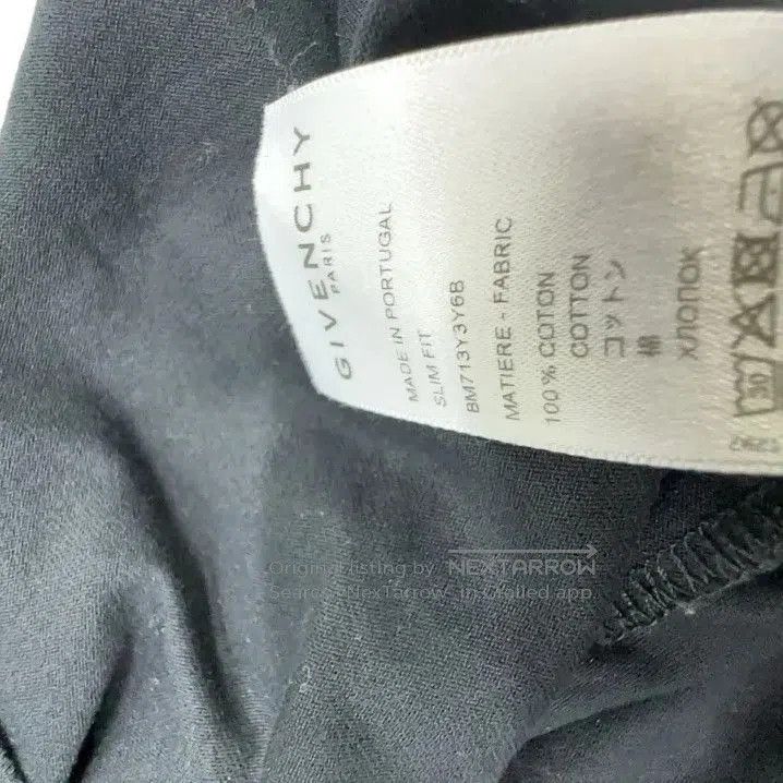 Givenchy Givenchy Logo Print Crew Neck Short Sleeve T-Shirt. Size US L / EU 52-54 / 3 - 3 Thumbnail