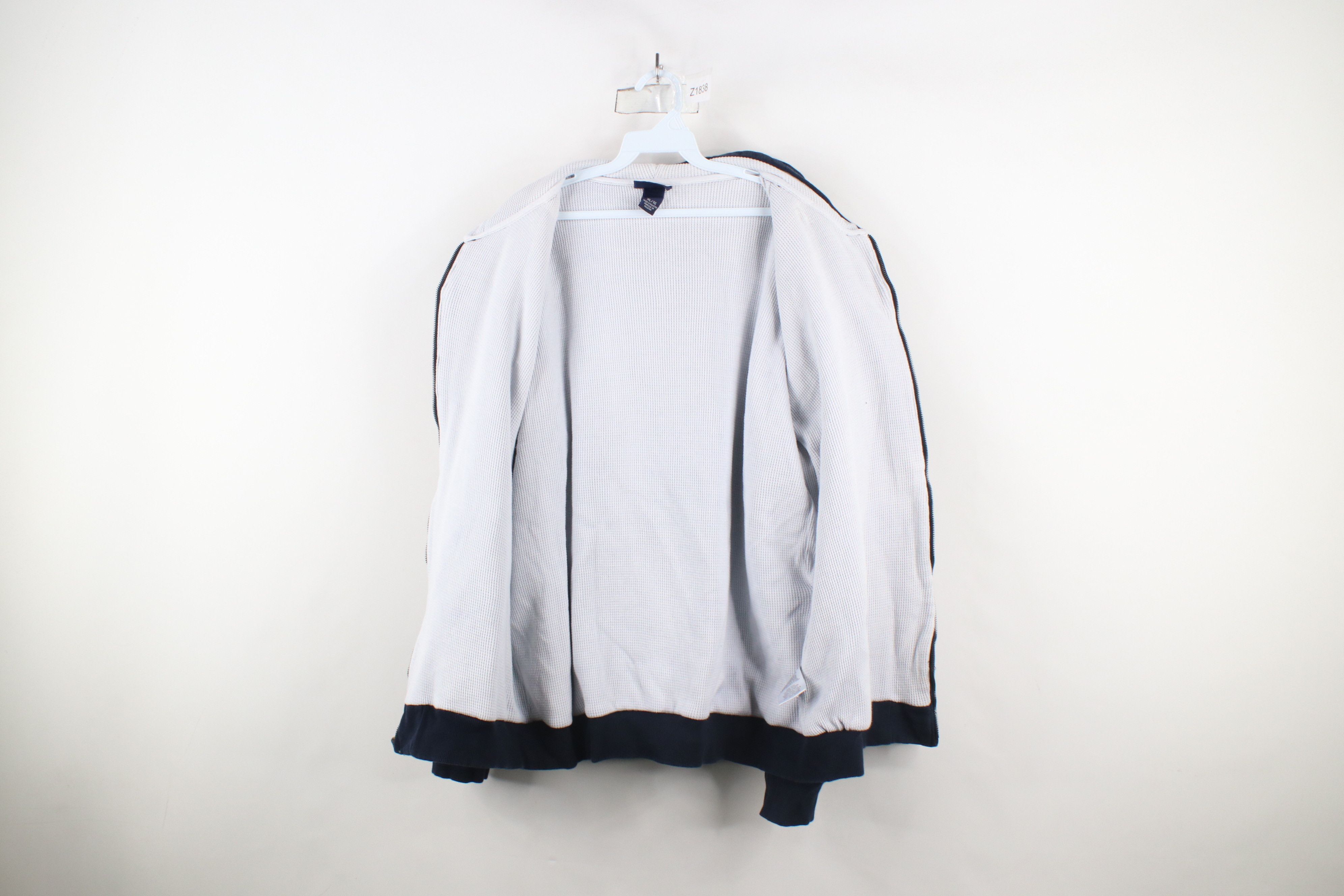 Vintage Vintage 90s Streetwear Heavyweight Lined Full Zip Hoodie Size US XL / EU 56 / 4 - 9 Thumbnail