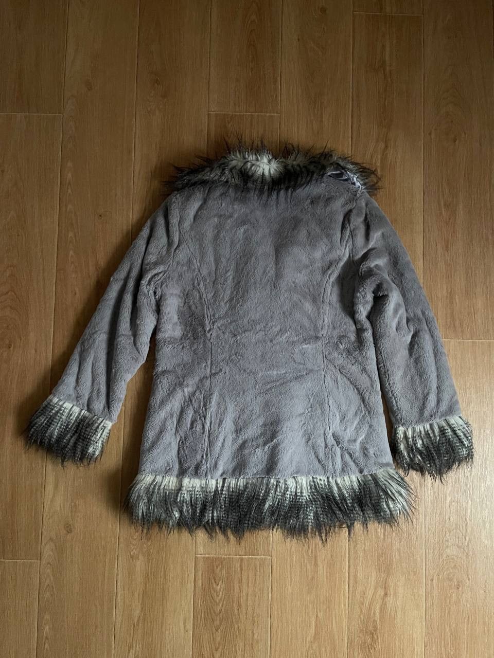 Vintage Faux Fur Jacket Coat Size M / US 6-8 / IT 42-44 - 15 Thumbnail