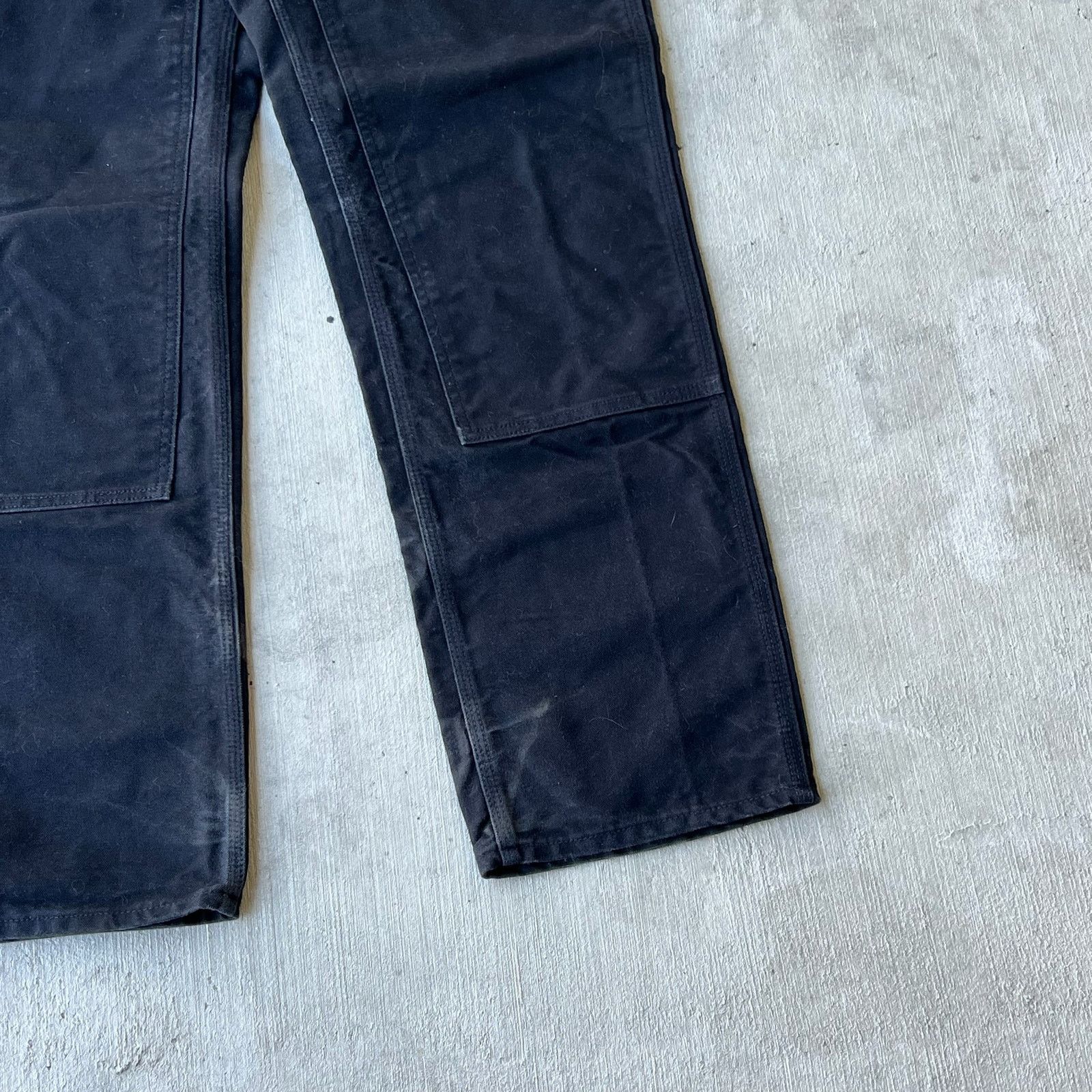 Carhartt × Vintage Carhartt black double knee work wear carpenter pants Size US 31 - 7 Thumbnail