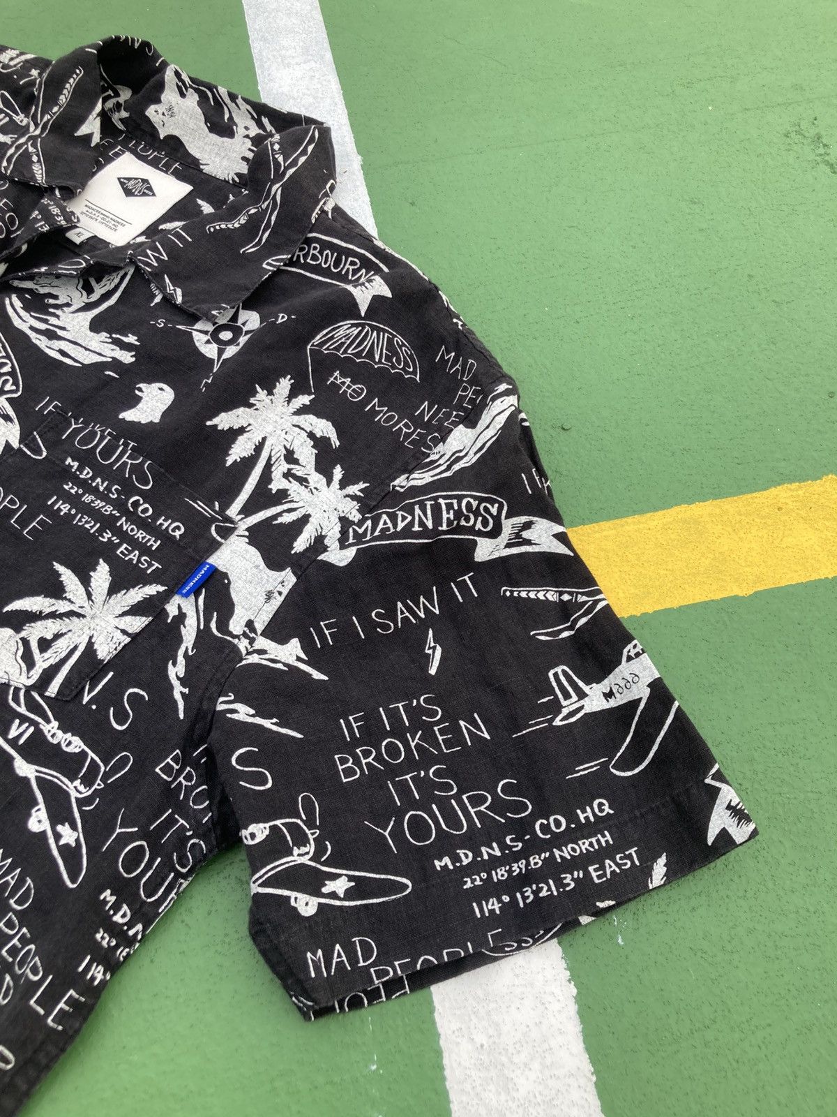 Madness Madness 18SS Collage AOP Graphic Illustration Shirt Size US XL / EU 56 / 4 - 12 Thumbnail