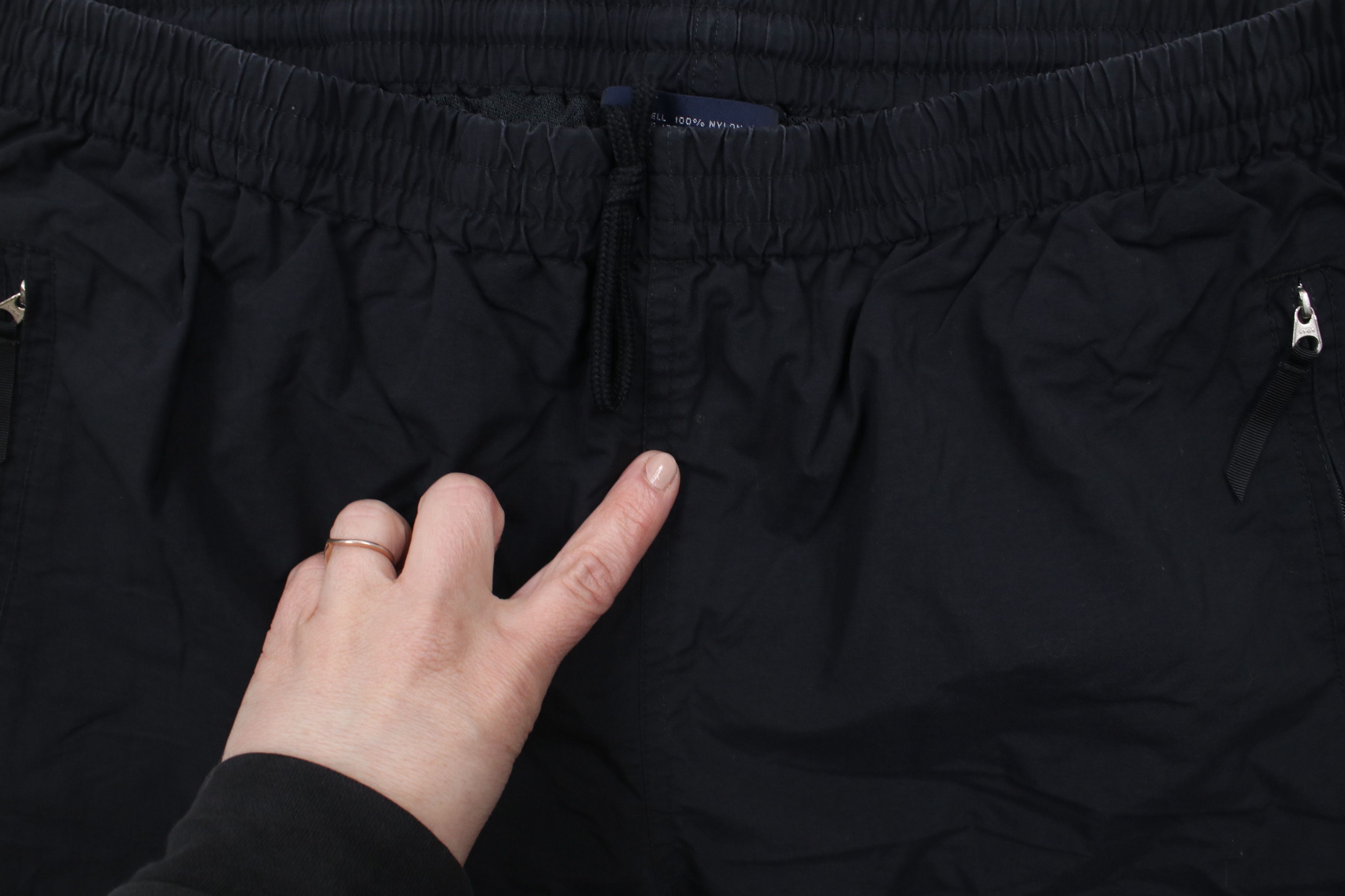 Lands' End × Vintage Vintage 90s Lands End Reflective Lined Windbreaker Pants Size US 36 / EU 52 - 8 Thumbnail