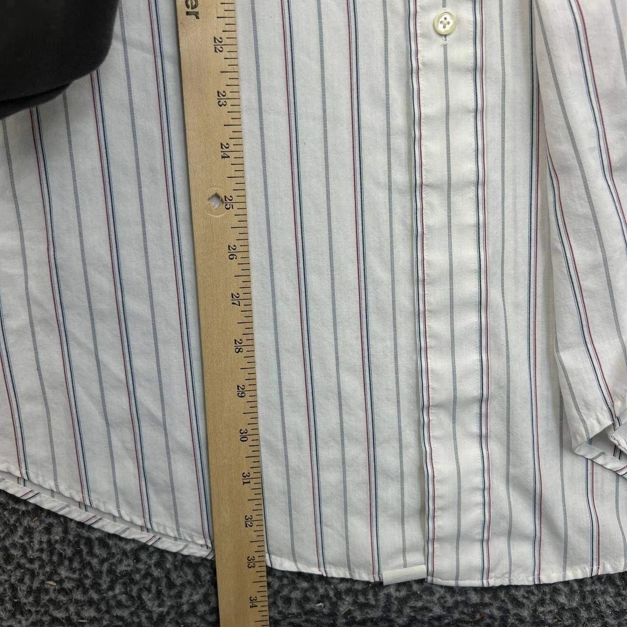 Other Harris Prestige Button Up Shirt Men 17 - 36 Striped Collared Size US XL / EU 56 / 4 - 3 Thumbnail