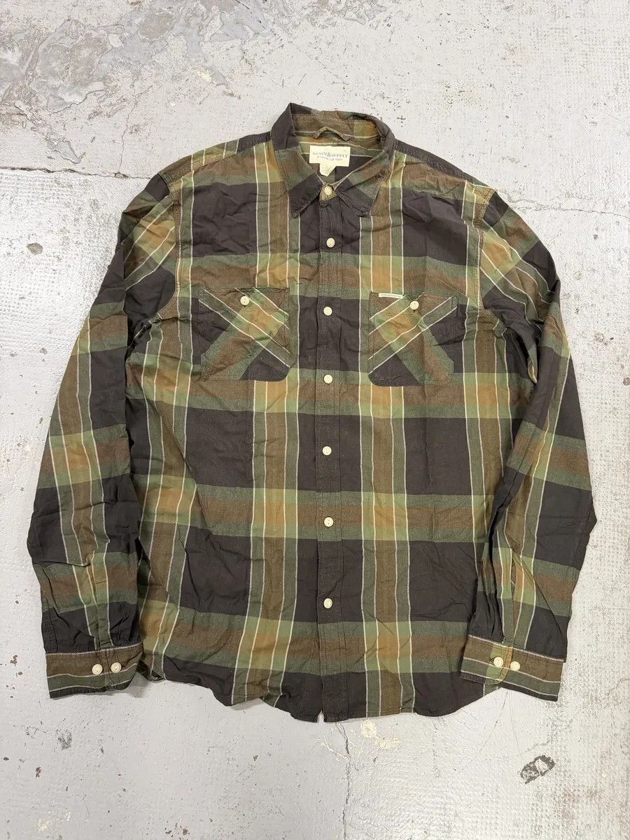 Polo Ralph Lauren Ralph Lauren Denim & Supply Tartan Green Shirt Size US XL / EU 56 / 4 - 1 Thumbnail