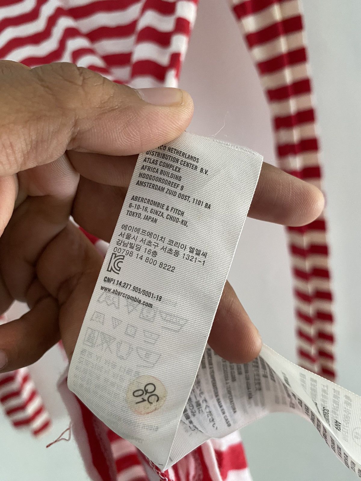 Hysteric Glamour Japanese hollister striped longsleeve tshirt Size US S / EU 44-46 / 1 - 7 Thumbnail