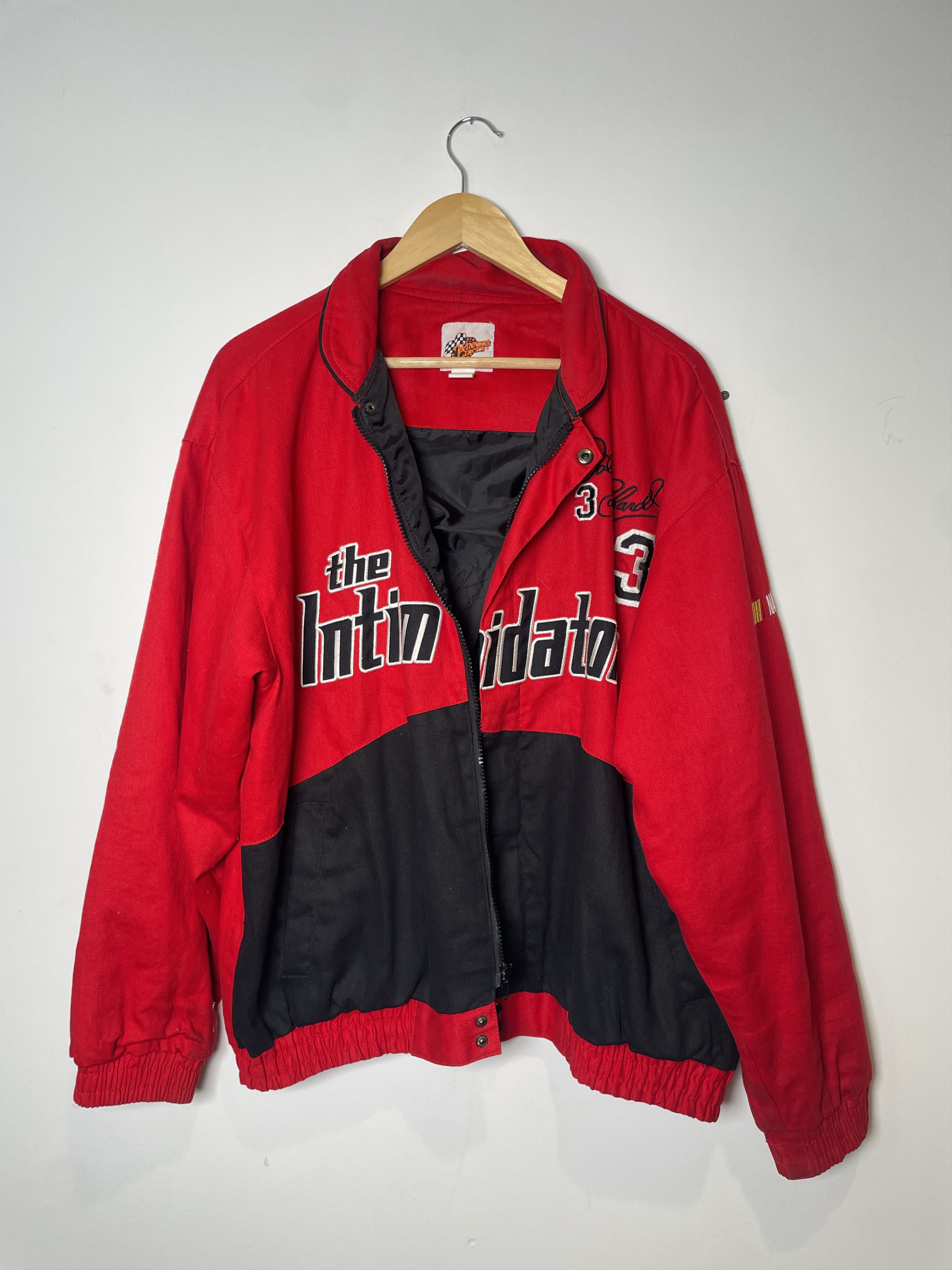 Winners Circle VINTAGE Winners Circle Dale Earnhardt #3 NASCAR Bomber L Size US L / EU 52-54 / 3 - 7 Thumbnail