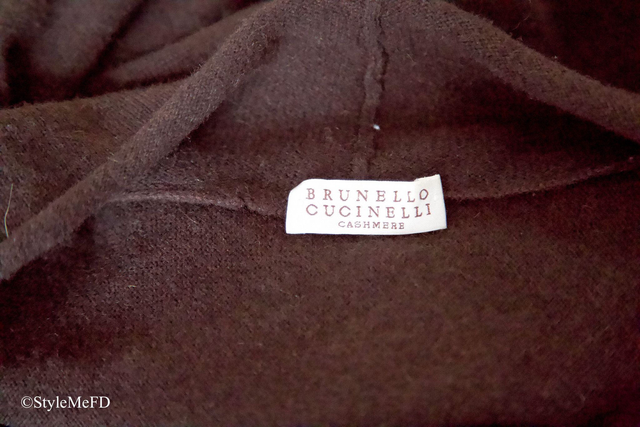 Brunello Cucinelli Brunello Cucinelli 100% Cashmere V-Neck Pullover Sweater Size L / US 10 / IT 46 - 5 Thumbnail