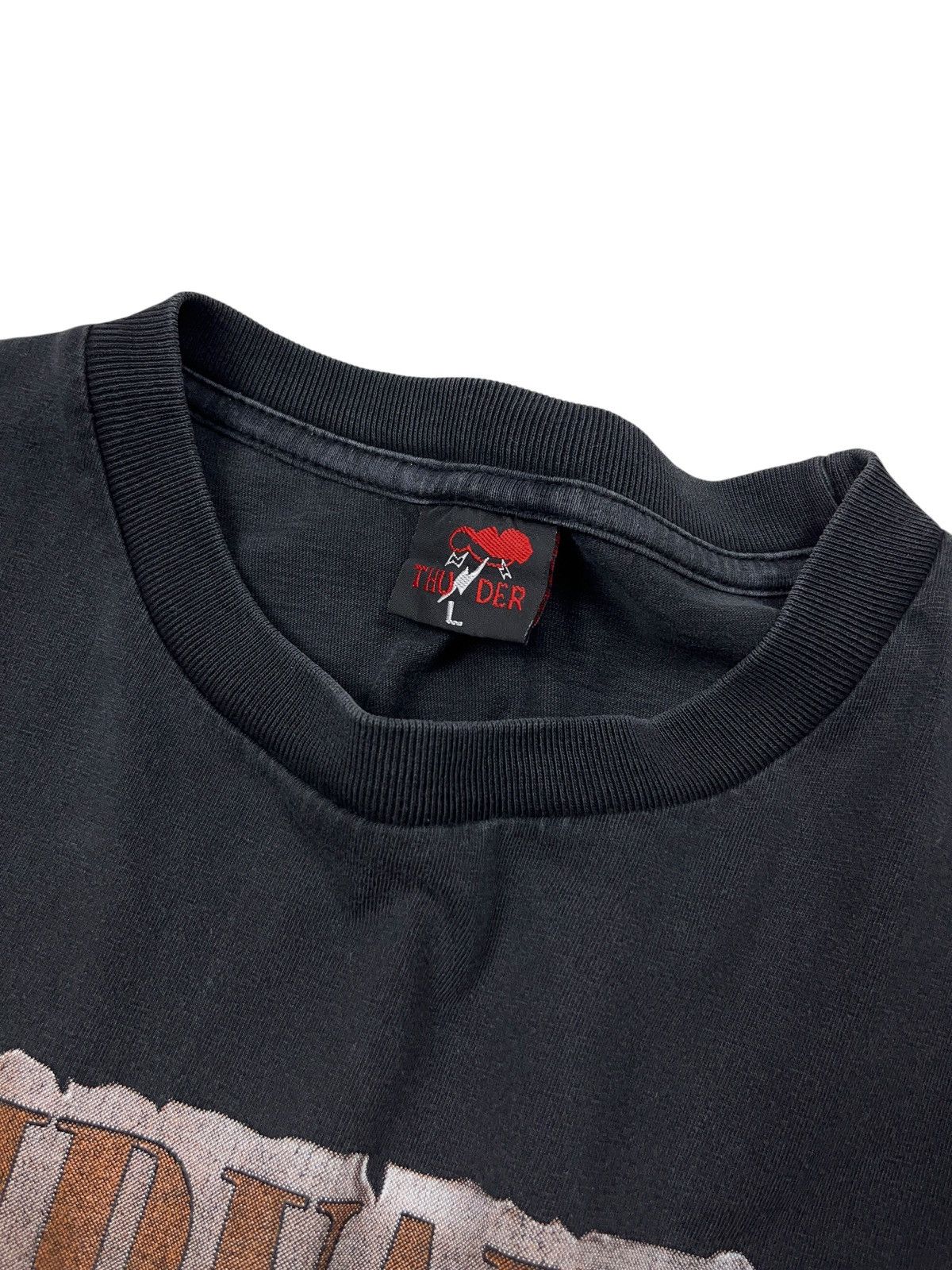 Nirvana Vintage 00s Nirvana Kurt Cobain Weed T-shirt Sun Faded Rare Size US L / EU 52-54 / 3 - 4 Thumbnail