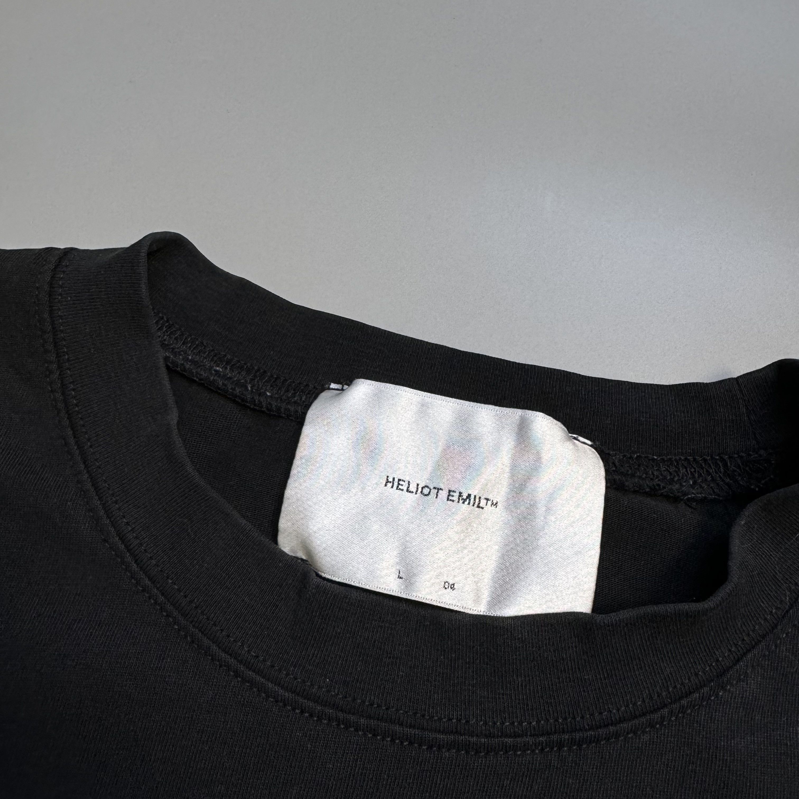 Designer × Heliot Emil HELIOT EMIL WITH PVC POCKET BASIC T SHIRT DESIGNER Size US L / EU 52-54 / 3 - 6 Thumbnail