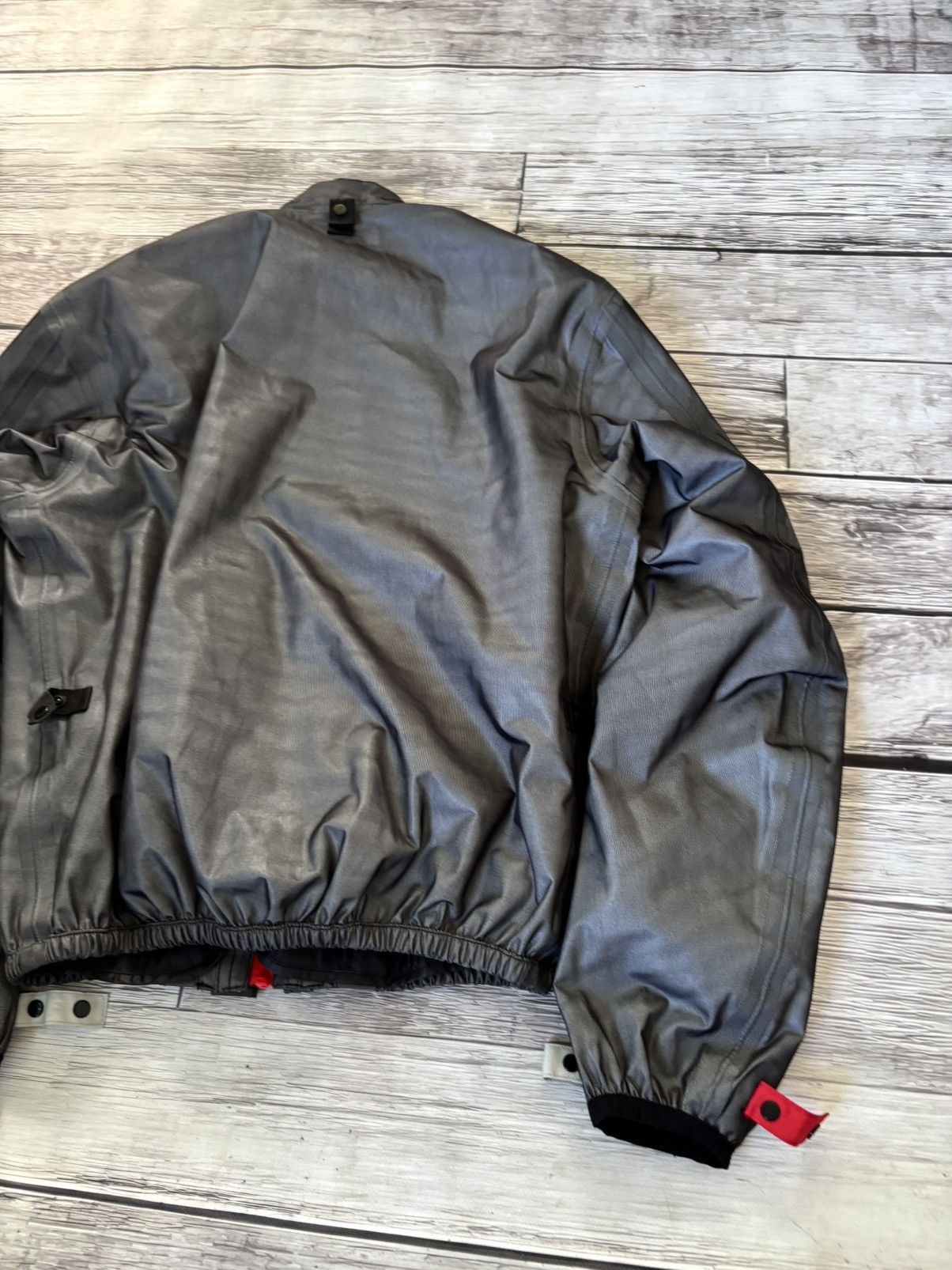 Hysteric Glamour Cropped VTG Vetemens Balenciaga Style Moto Racing Jacket Size US M / EU 48-50 / 2 - 7 Thumbnail