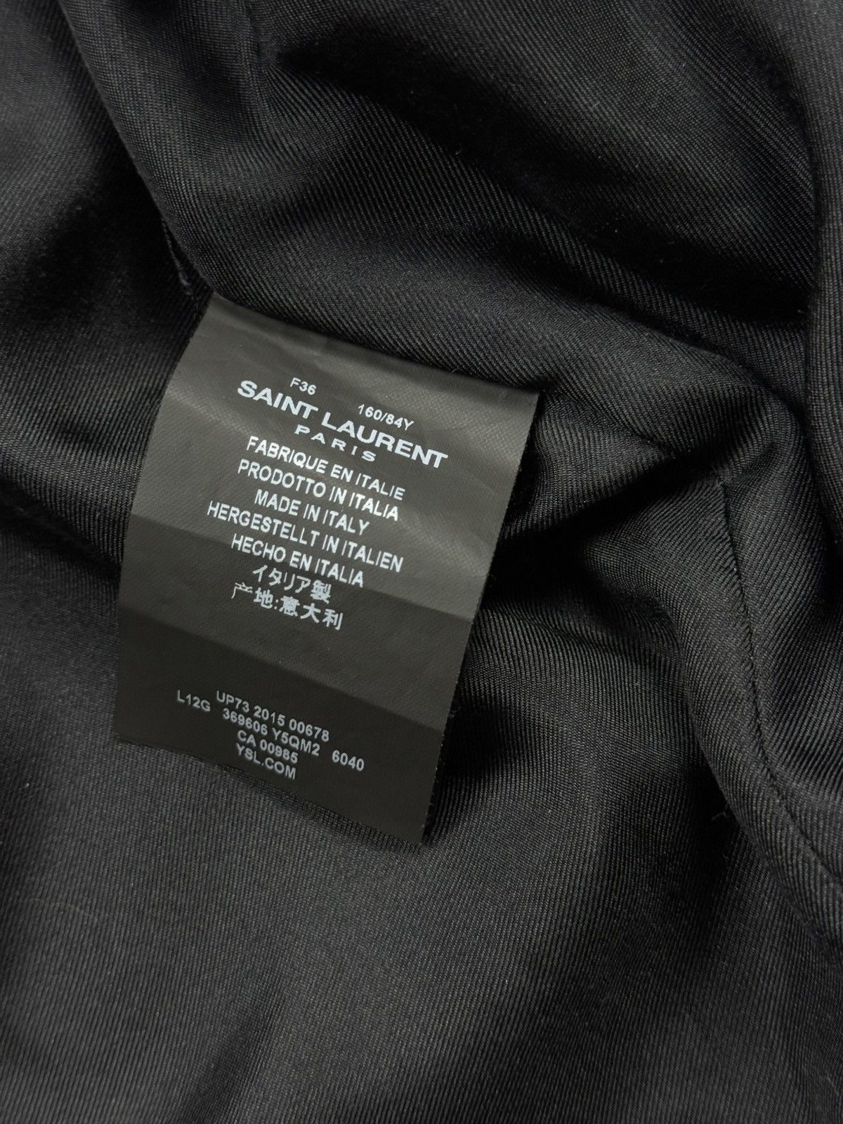 Saint Laurent Paris Saint Laurent Paris Suede Fringe Jacket Western Style 2015 Size XS / US 0-2 / IT 36-38 - 12 Thumbnail