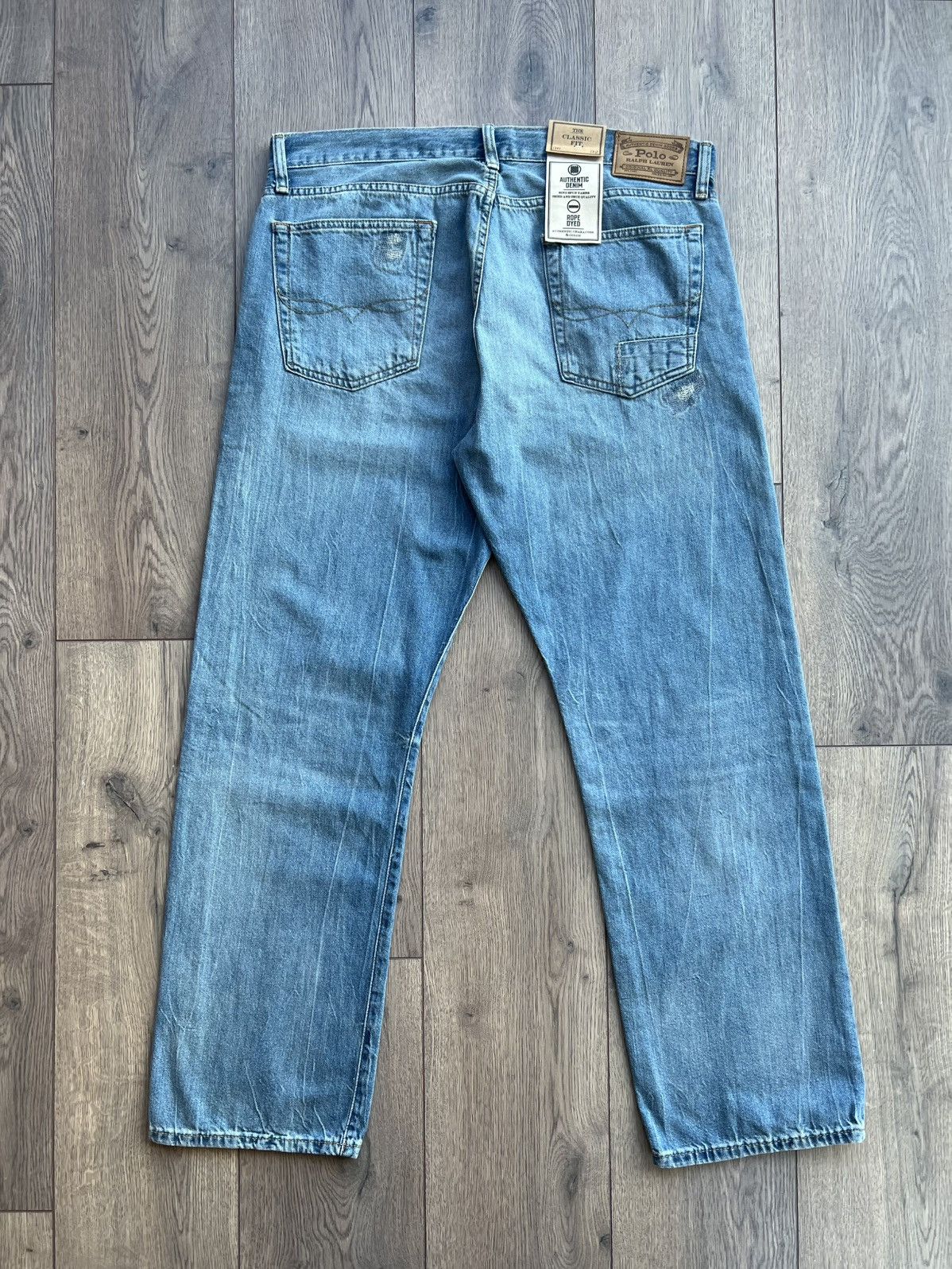 Polo Ralph Lauren Polo Ralph Lauren Classic Fit Denim Jeans 36x32 Size US 36 / EU 52 - 2 Thumbnail