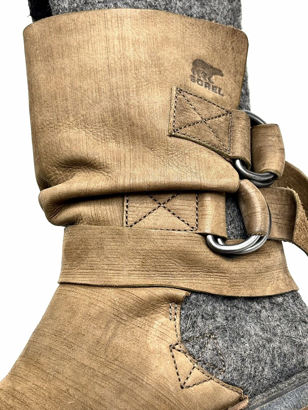SOREL Sorel Crater Chipahko Wool & Leather Winter Boots Size US 8.5 / EU 41-42 - 9 Thumbnail