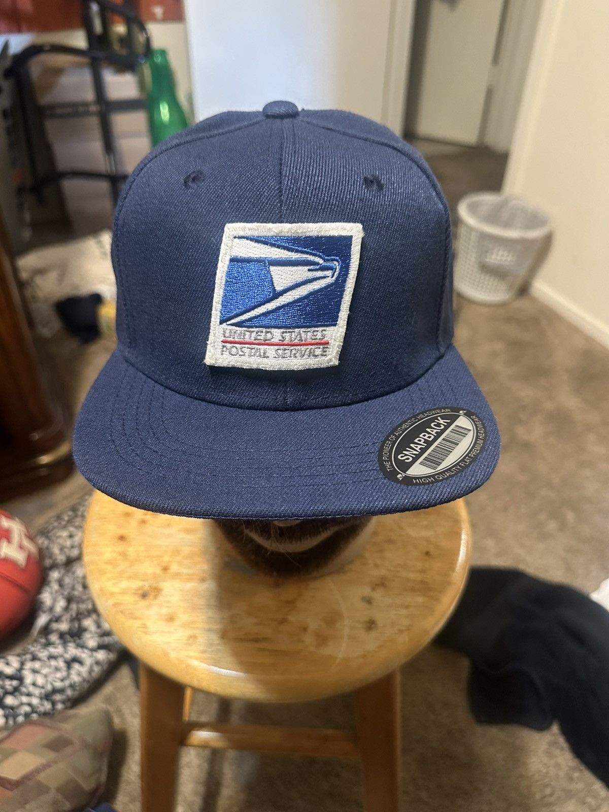 Anti Social Social Club × Vintage Vintage USPS Mailman “triple navy” hat 90s Size ONE SIZE - 2 Thumbnail
