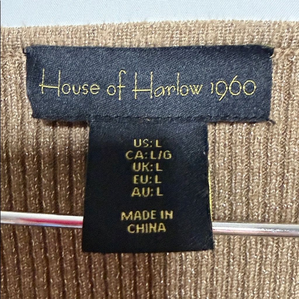 House of Harlow House of Harlow 1960 long sleeve tie front cropped sweater L Size L / US 10 / IT 46 - 3 Thumbnail