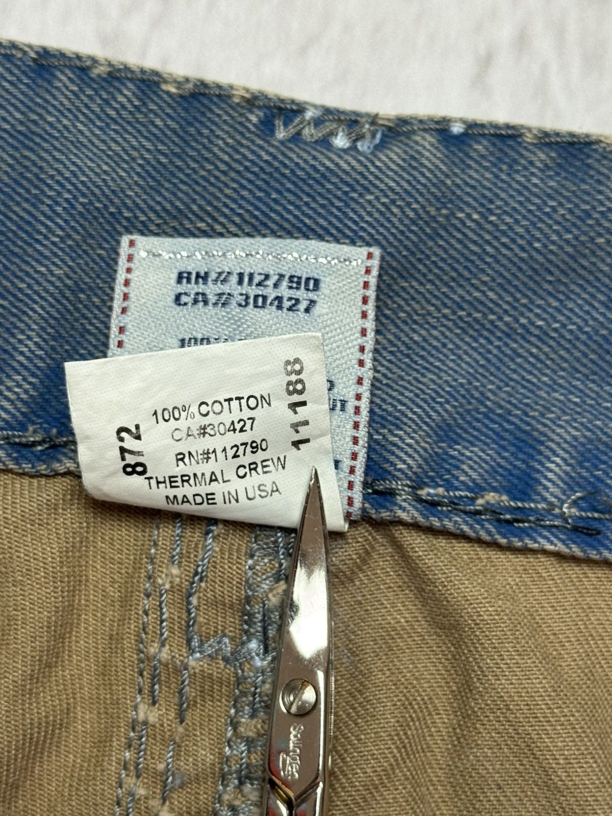 True Religion True Religion Vintage Ricky Super T Distressed Y2K Jeans Size US 36 / EU 52 - 15 Thumbnail