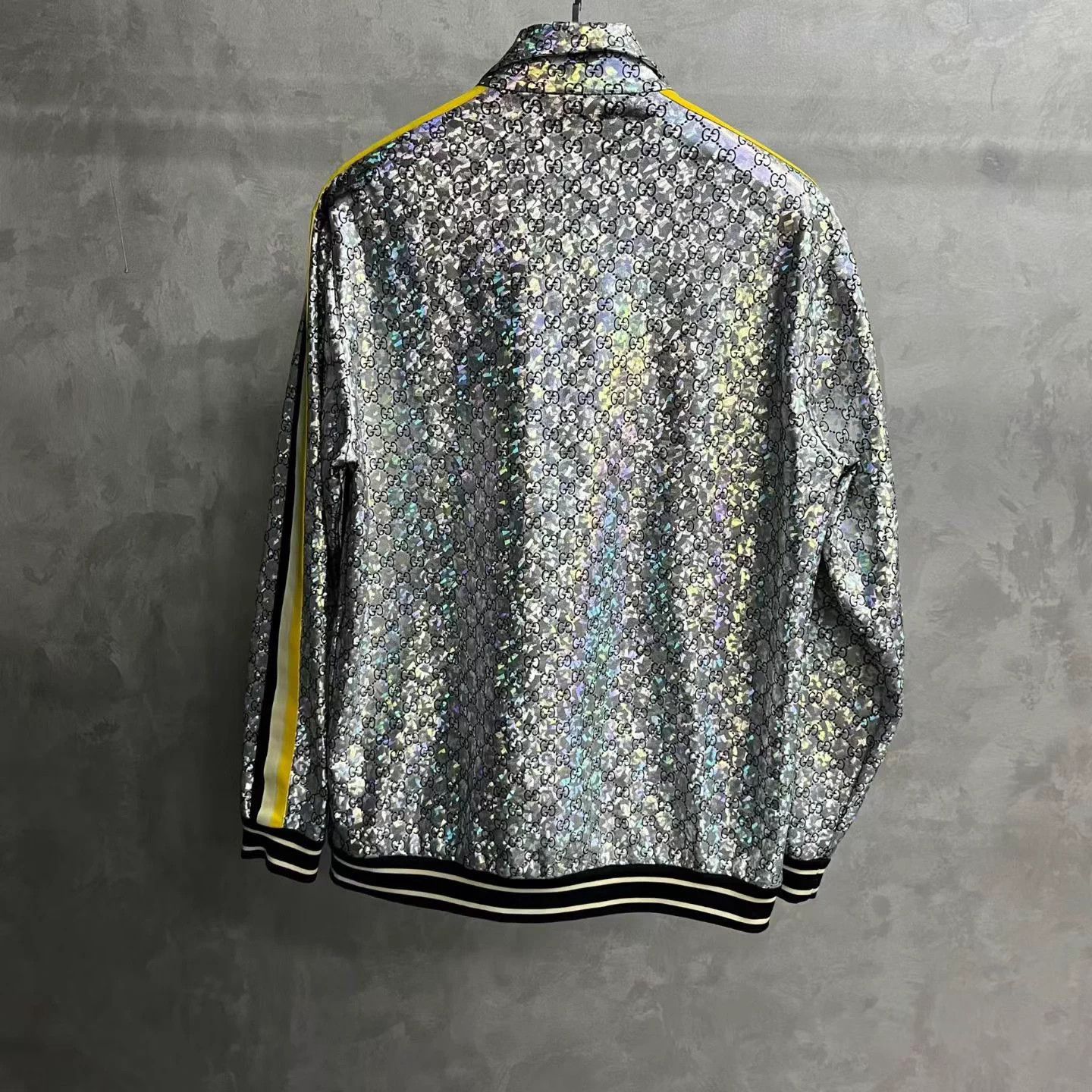 Gucci Gucci multicolor all-over print lapel jacket S Size US S / EU 44-46 / 1 - 2 Thumbnail