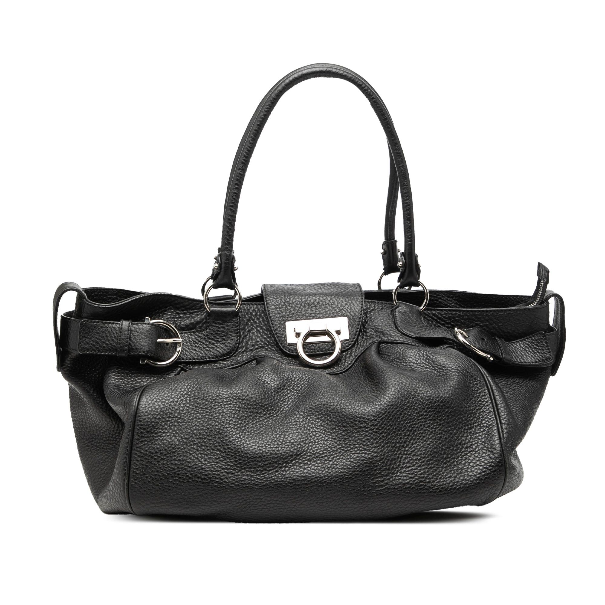 Salvatore Ferragamo Leather Gancini Marisa Handbag Size ONE SIZE - 1 Thumbnail