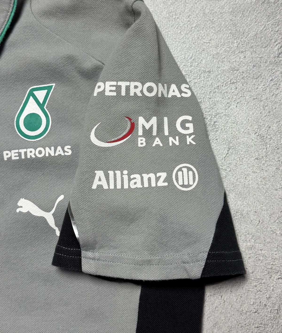 Puma Puma Mercedes-Benz Formula 1 Racing Team Polo Shirt Size S / US 4 / IT 40 - 11 Thumbnail