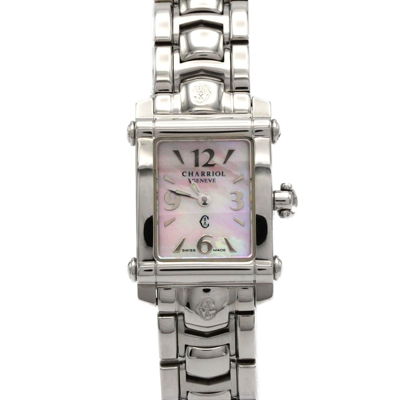 Other Other Philippe Charriol Columbus Stainless Steel Quartz Metal Quartz CCSTRD DUTY FREE for USA Size ONE SIZE - 1 Thumbnail